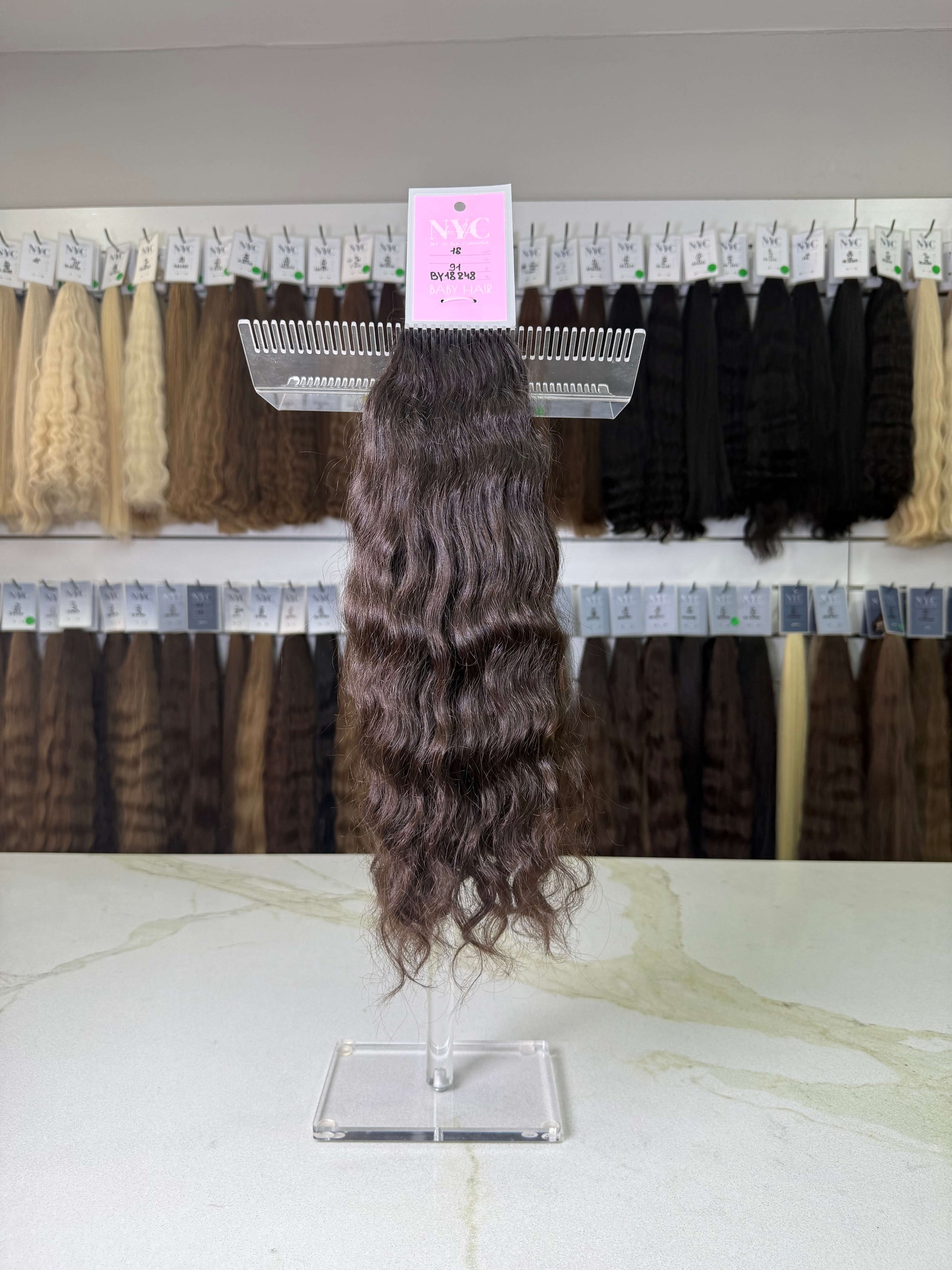 Premium Russian Slavic Virgin Hair Curly LUXHAIRNYCSHOP