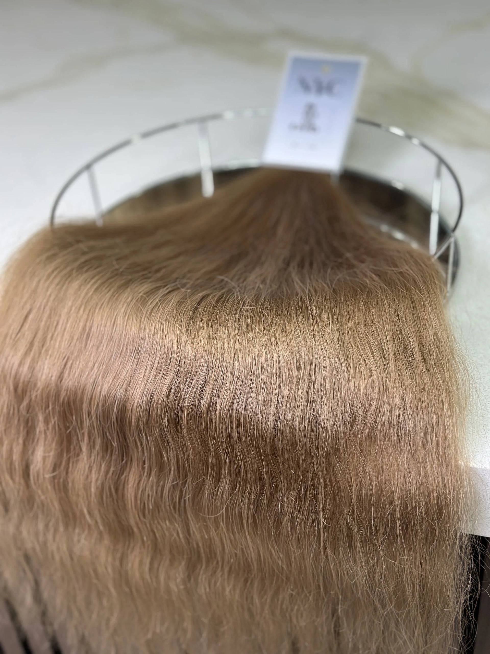 K-tip Slavic hair, colored, wavy 24 inch, 125gr, 224str