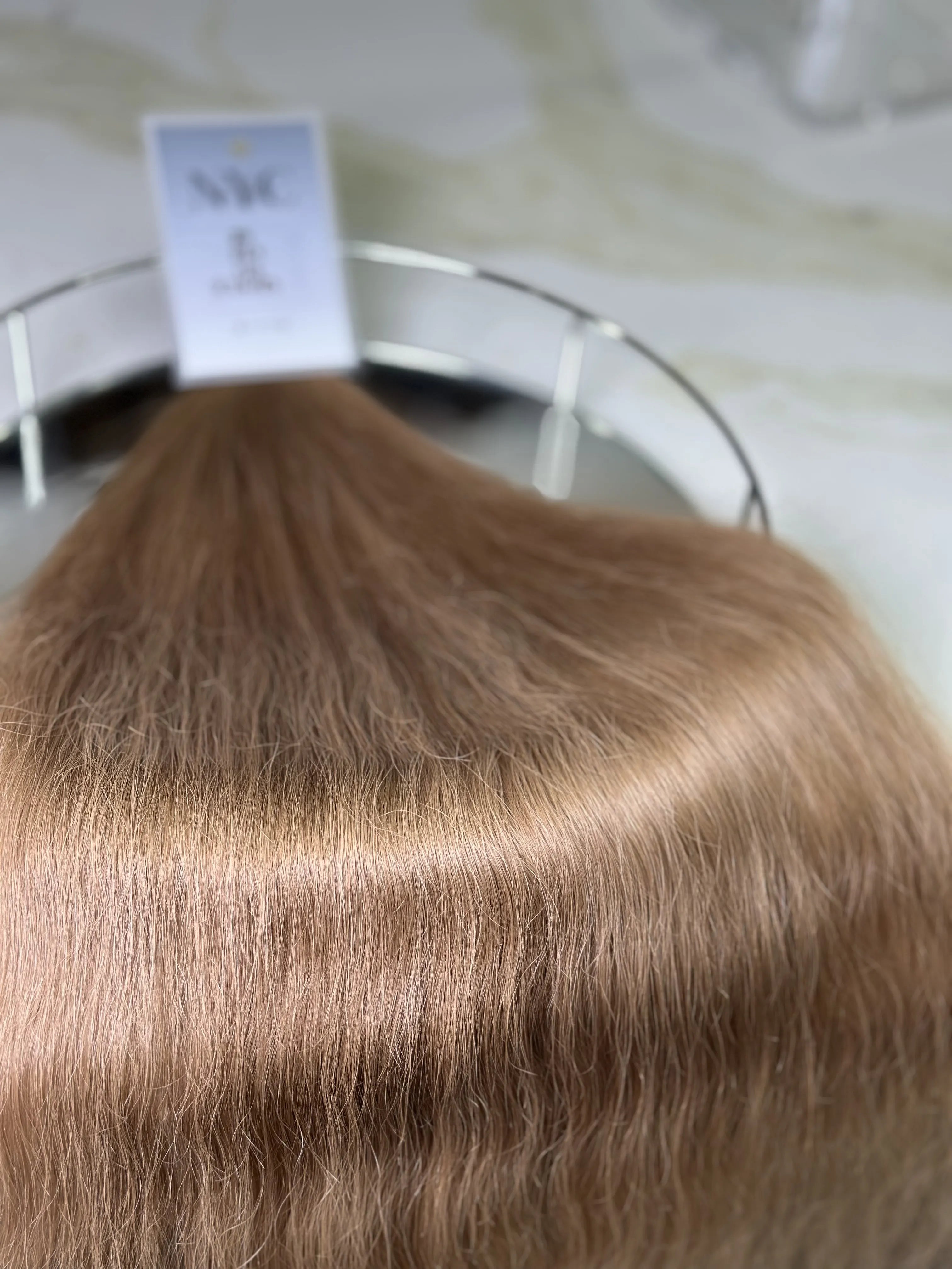 K-tip Slavic hair, colored, wavy 24 inch, 125gr, 224str - LUXHAIRNYCSHOP