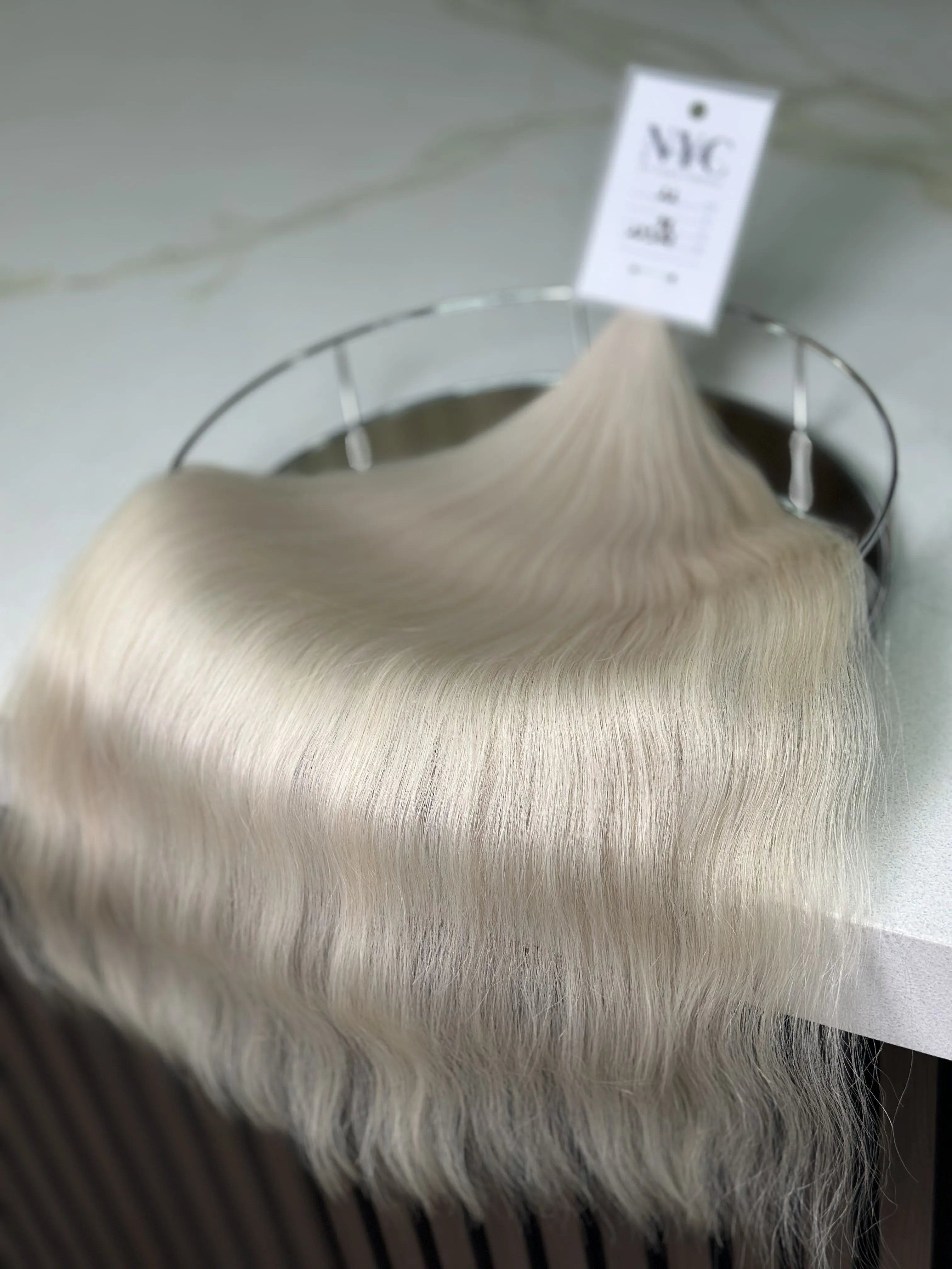 Bulk Slavic hair, colored ,wavy 22 inch: 97g - LUXHAIRNYCSHOP