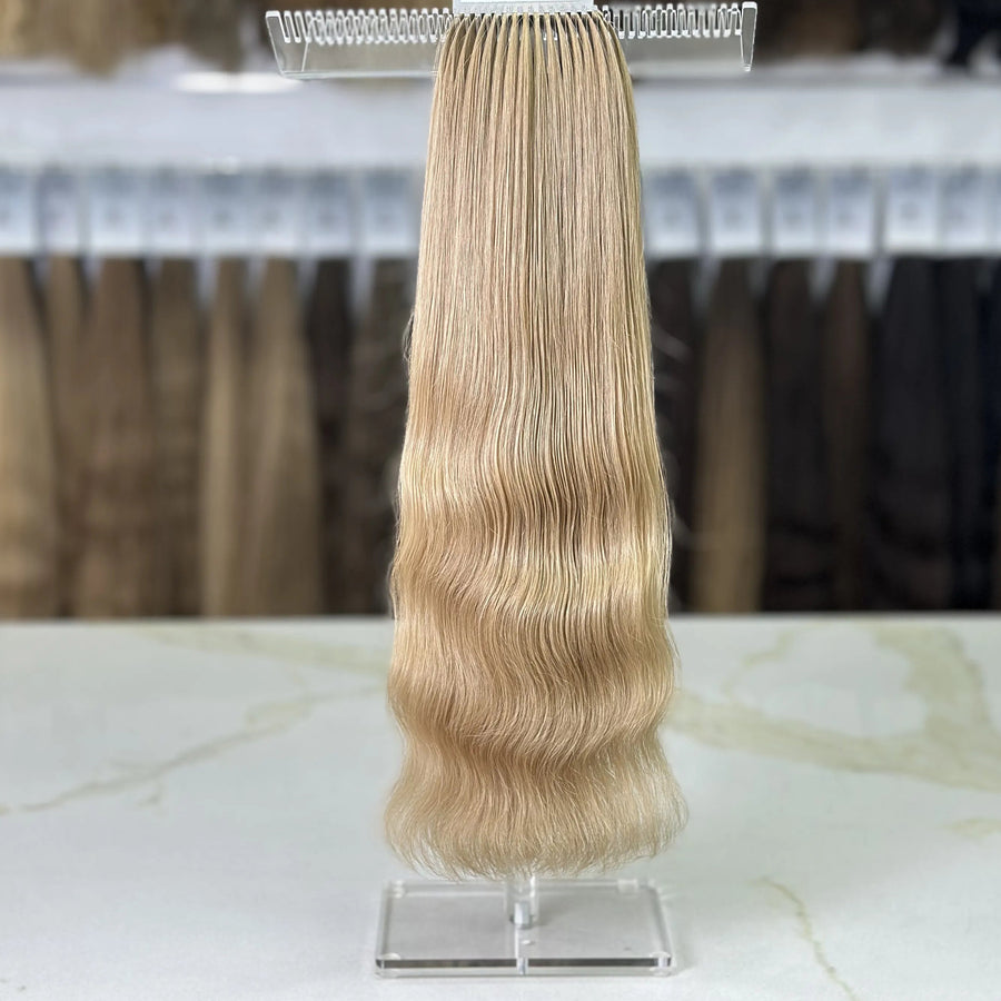 K-tip Slavic hair, colored, wavy 20 inch, 109gr, 210str