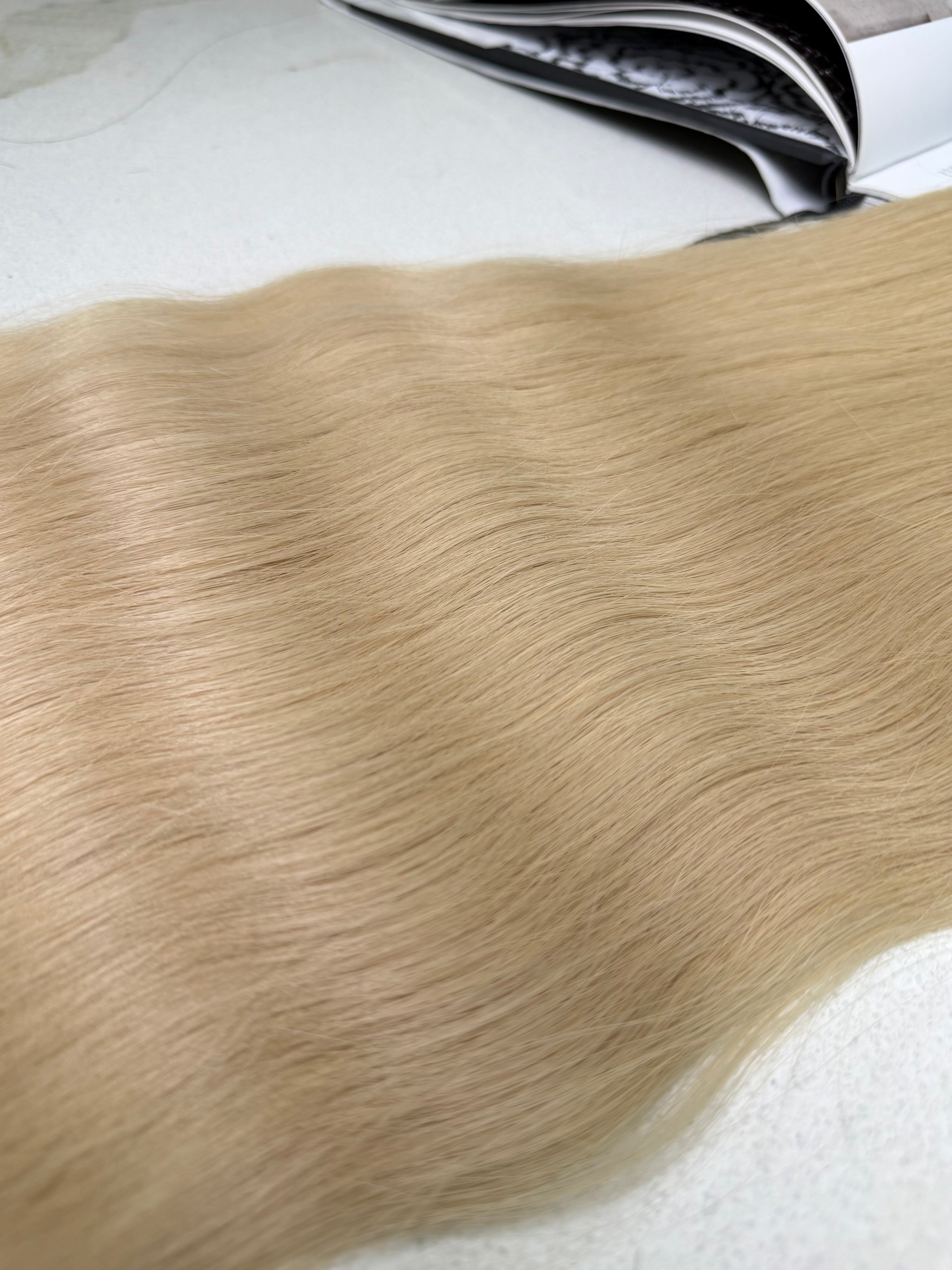 Premium Slavic Hair Blonde Wavy Bulk 28 Inch | LuxHairNYC