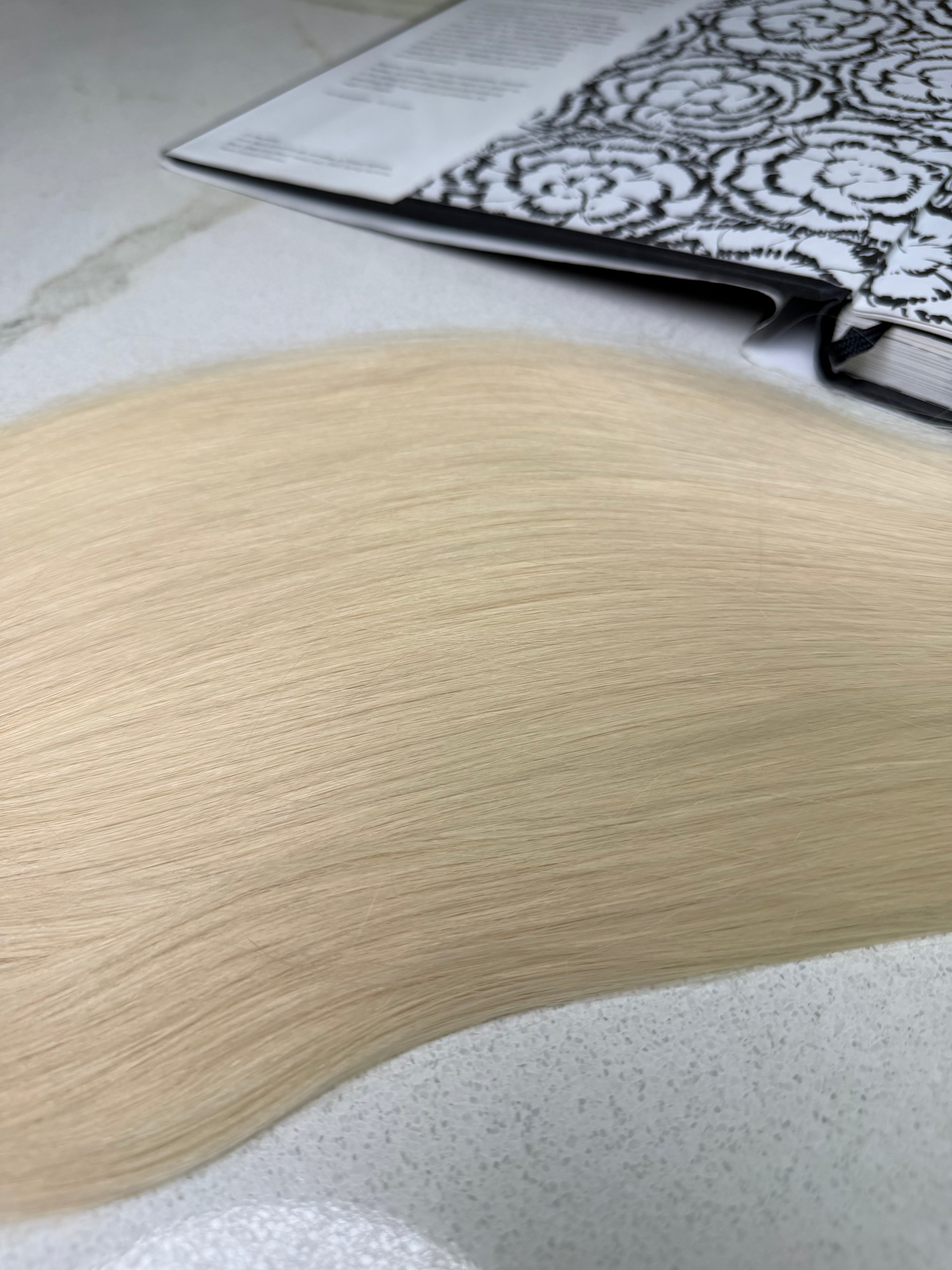 Premium Slavic Hair Blonde Straight Bulk 26 Inch | LuxHairNYC