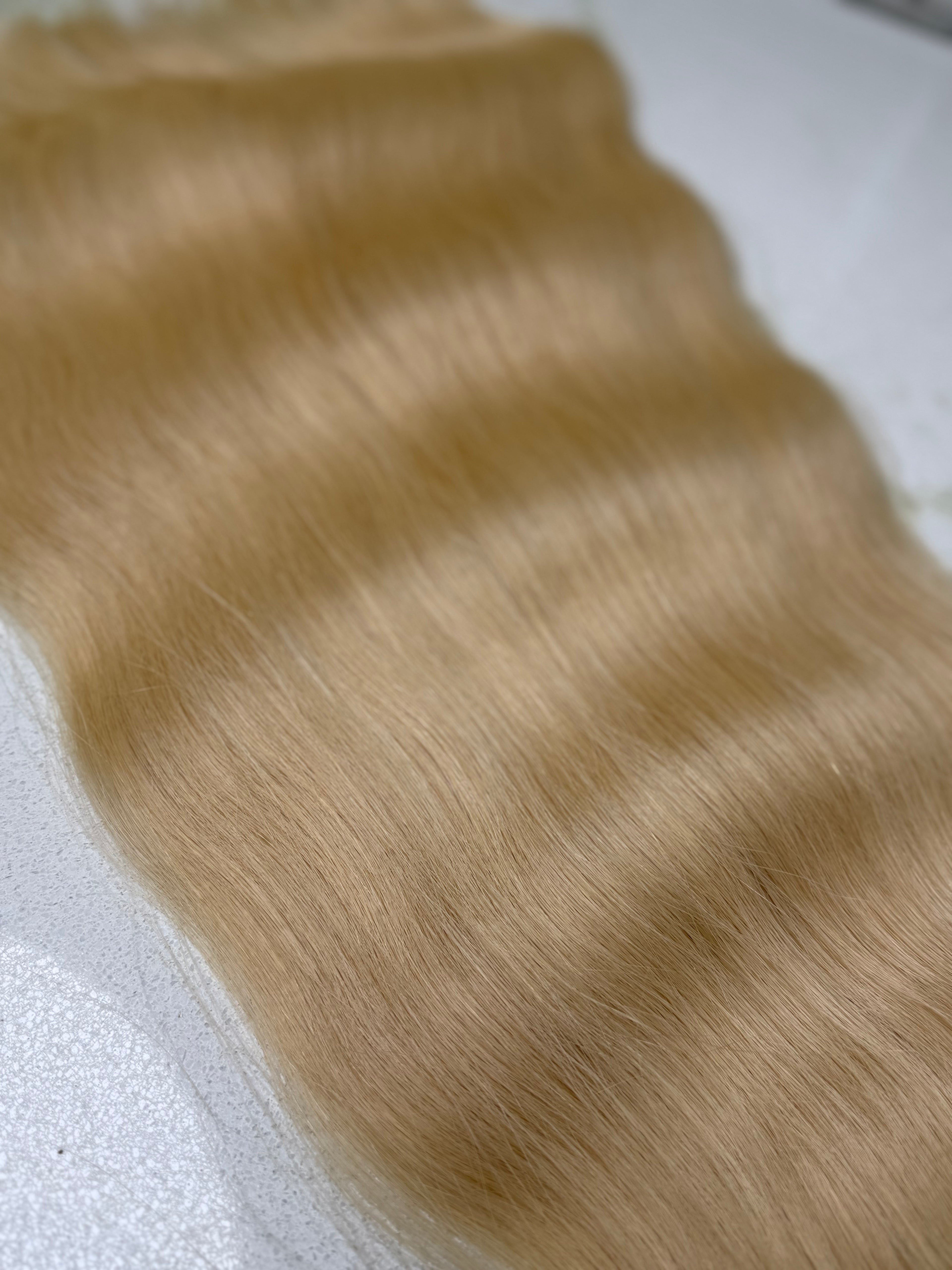 Premium Slavic Hair Blonde Wavy Bulk 28 Inch | LuxHairNYC