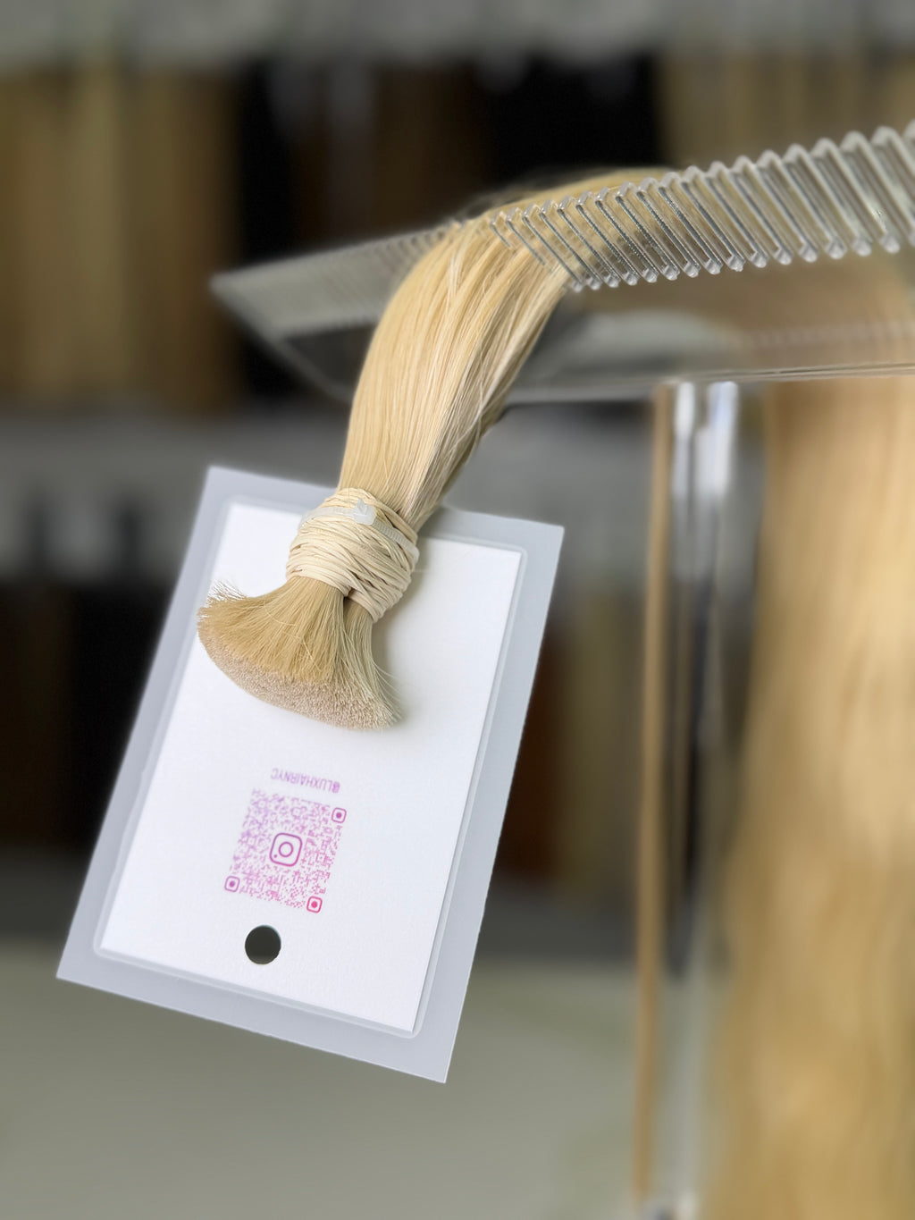 Premium Slavic Hair Blonde Wavy Bulk 30 Inch | LuxHairNYC