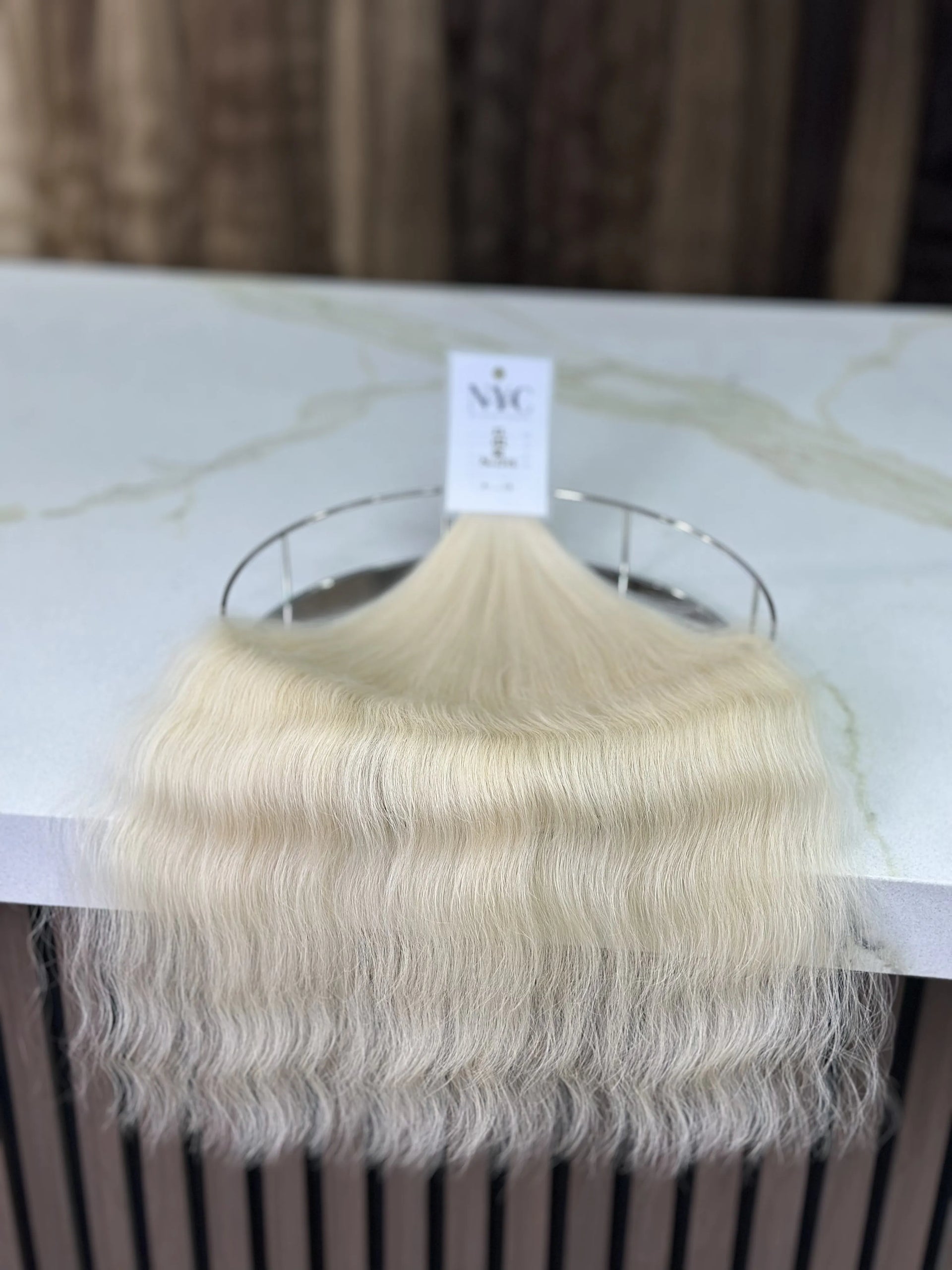 K-tip Slavic hair, colored, wavy 22 inch, 98gr, 182str