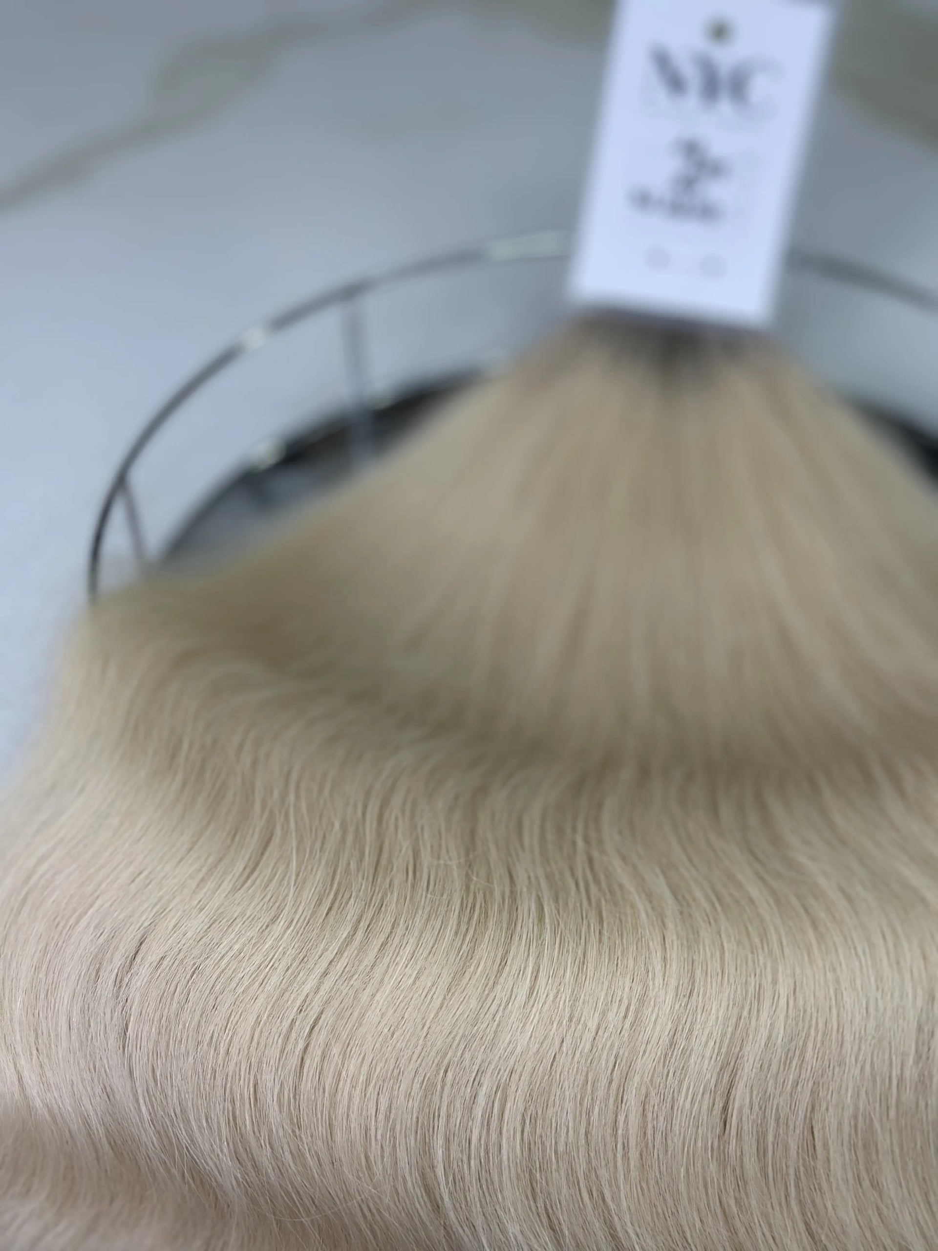 K-tip Slavic hair, colored, wavy 22 inch, 144gr, 245 str