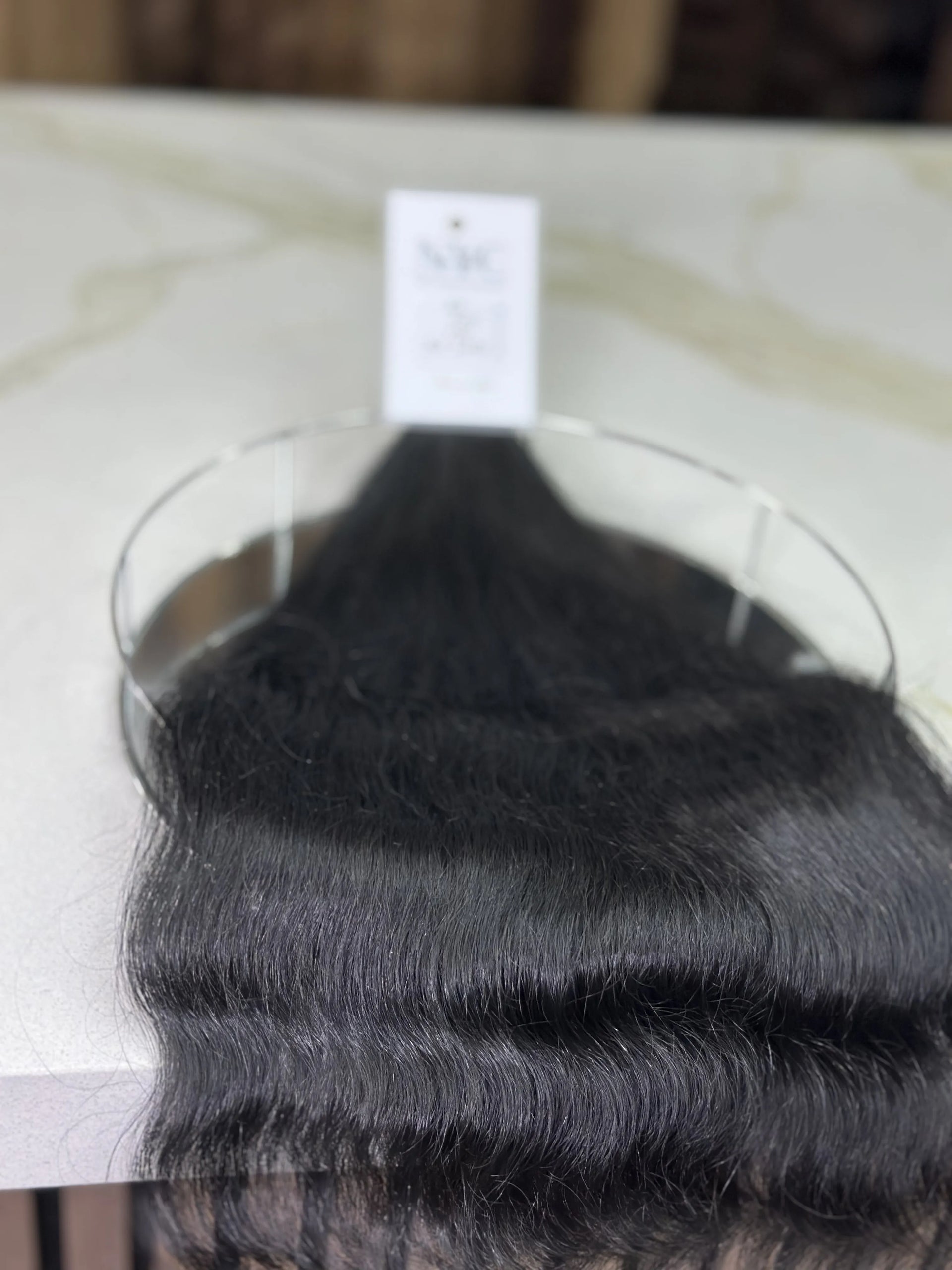 K-tip Slavic hair, colored, wavy 20 inch, 125gr, 204 str