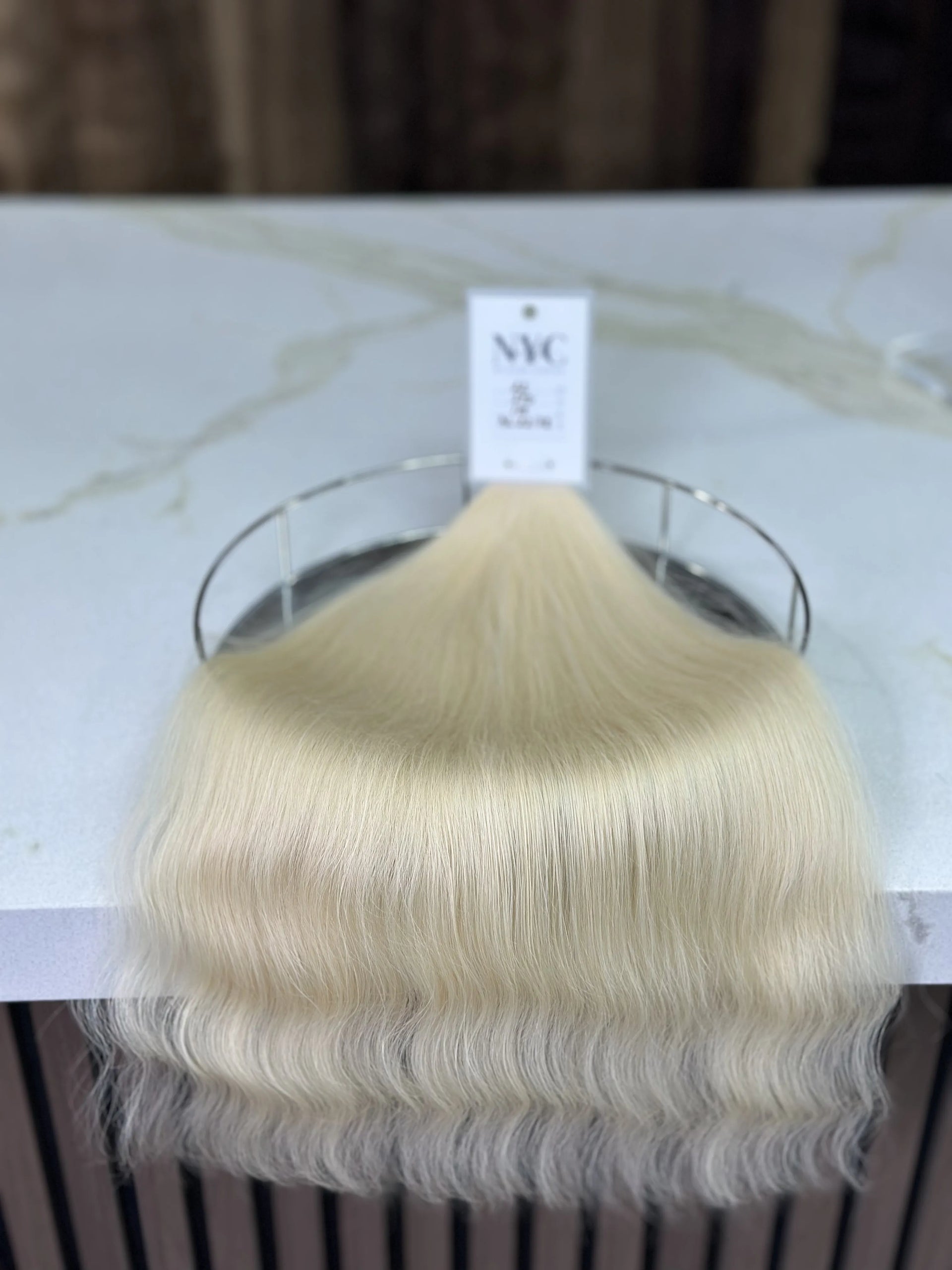 K-tip Slavic hair, colored, wavy 22 inch, 119gr, 240 str