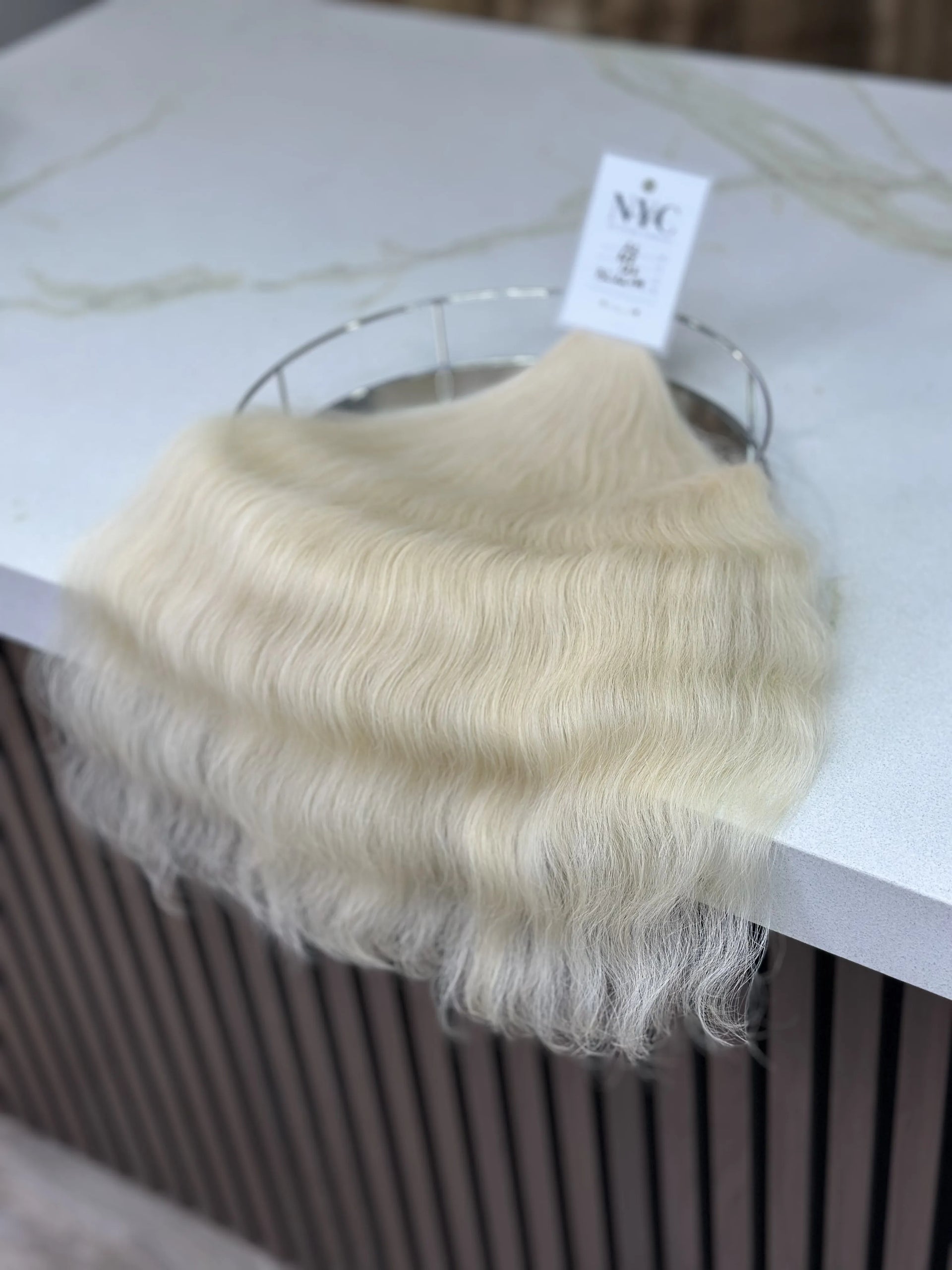 K-tip Slavic hair, colored, wavy 22 inch, 127gr, 219 str