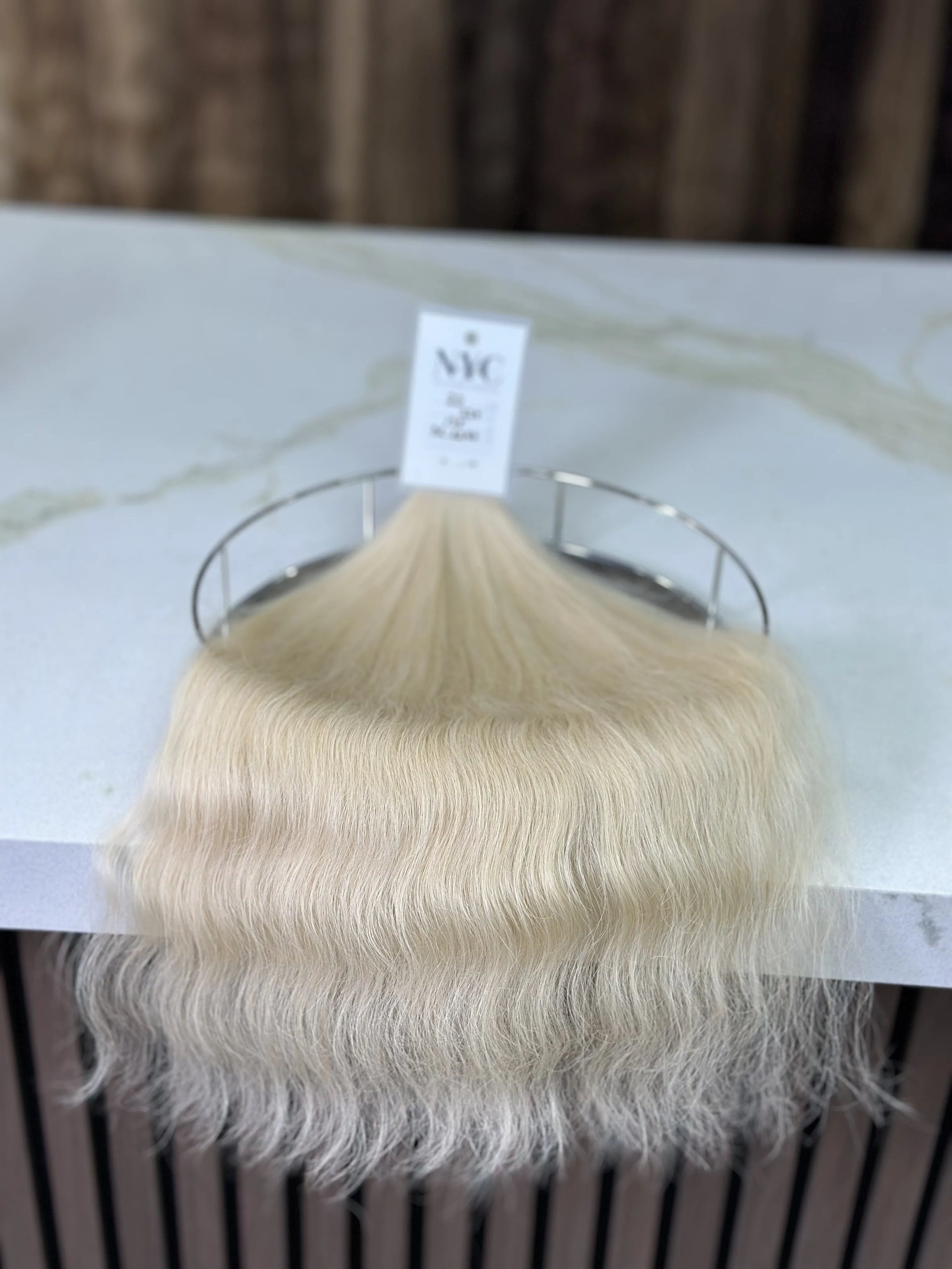 K-tip Slavic hair, colored, wavy 22 inch, 135gr, 224str