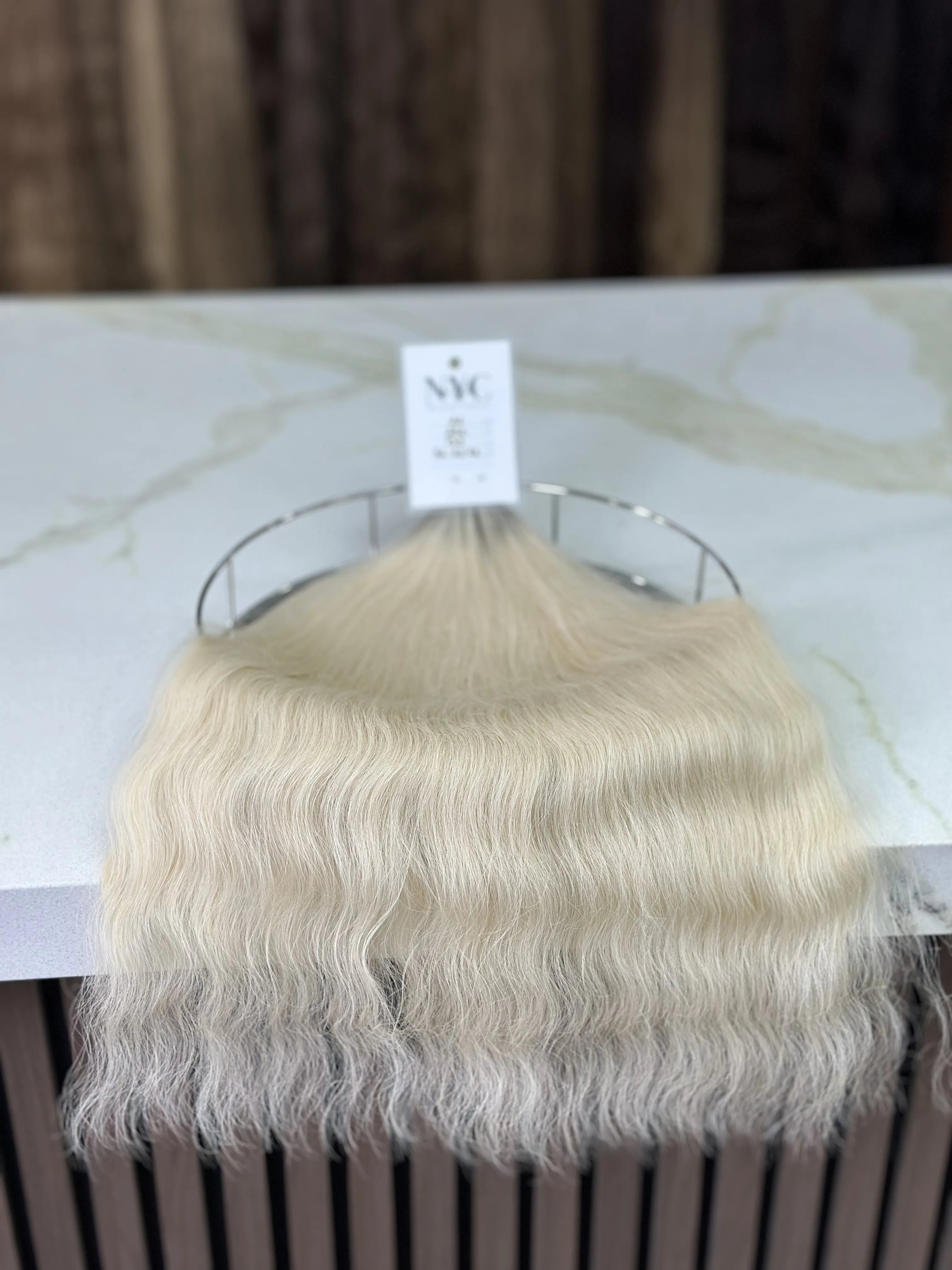 K-tip Slavic hair, colored, wavy 22 inch, 133gr, 256str Luxhair-Dev