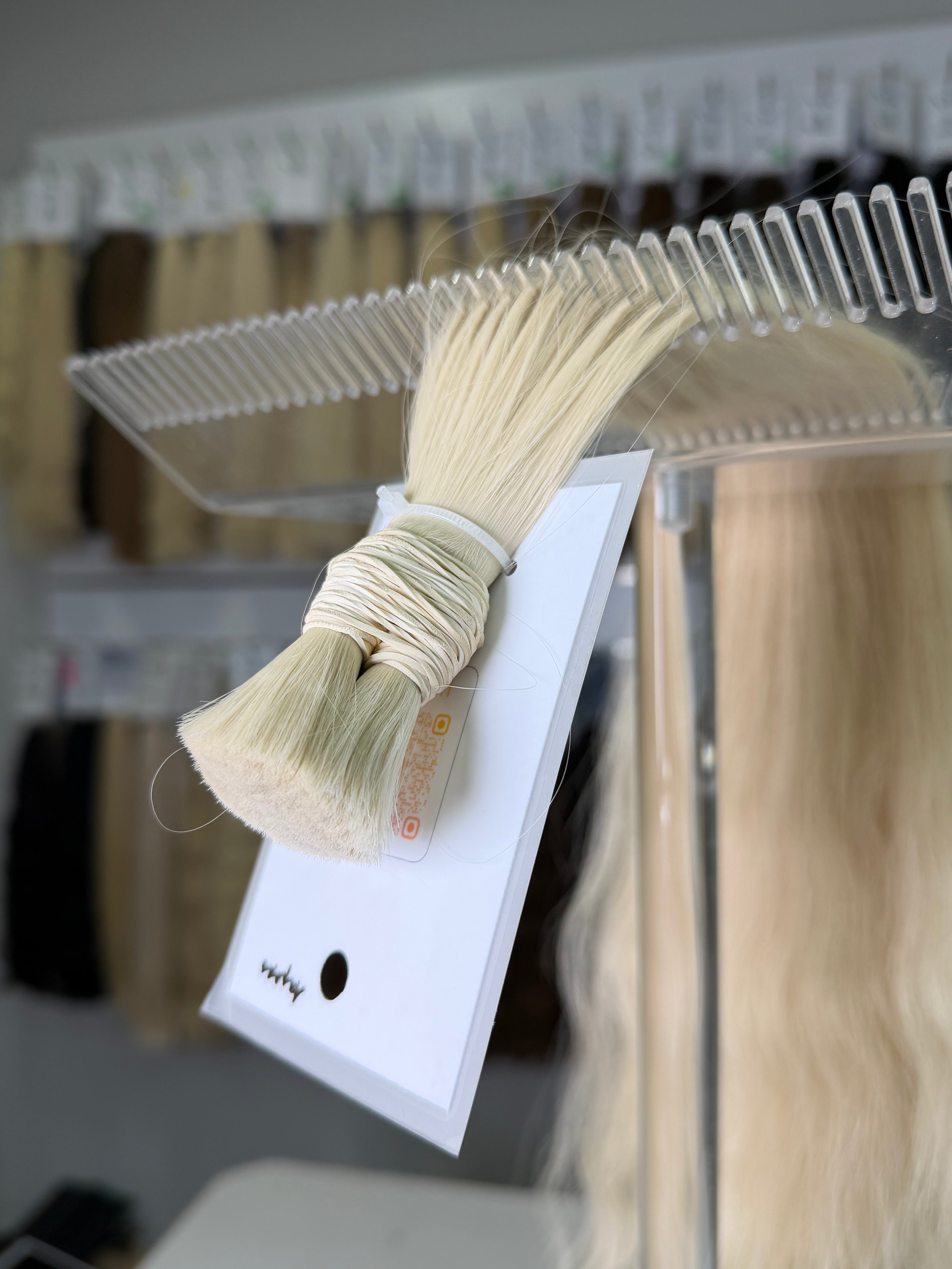 Premium Slavic Hair Blonde Wavy Bulk 24 Inch | LuxHairNYC