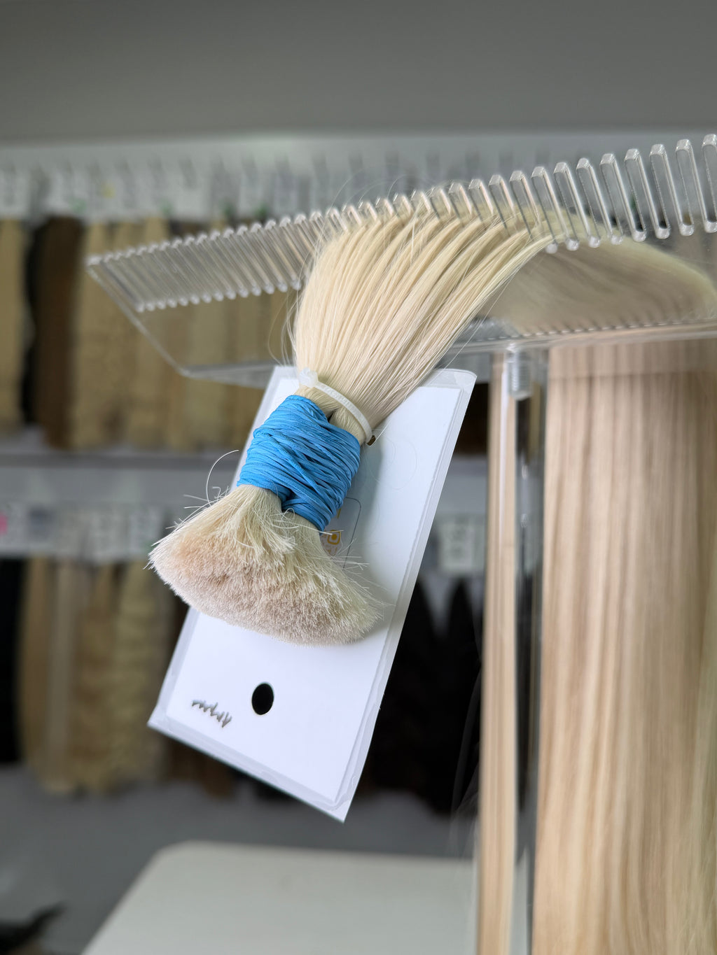 Premium Slavic Hair Blonde Wavy Bulk 24 Inch | LuxHairNYC