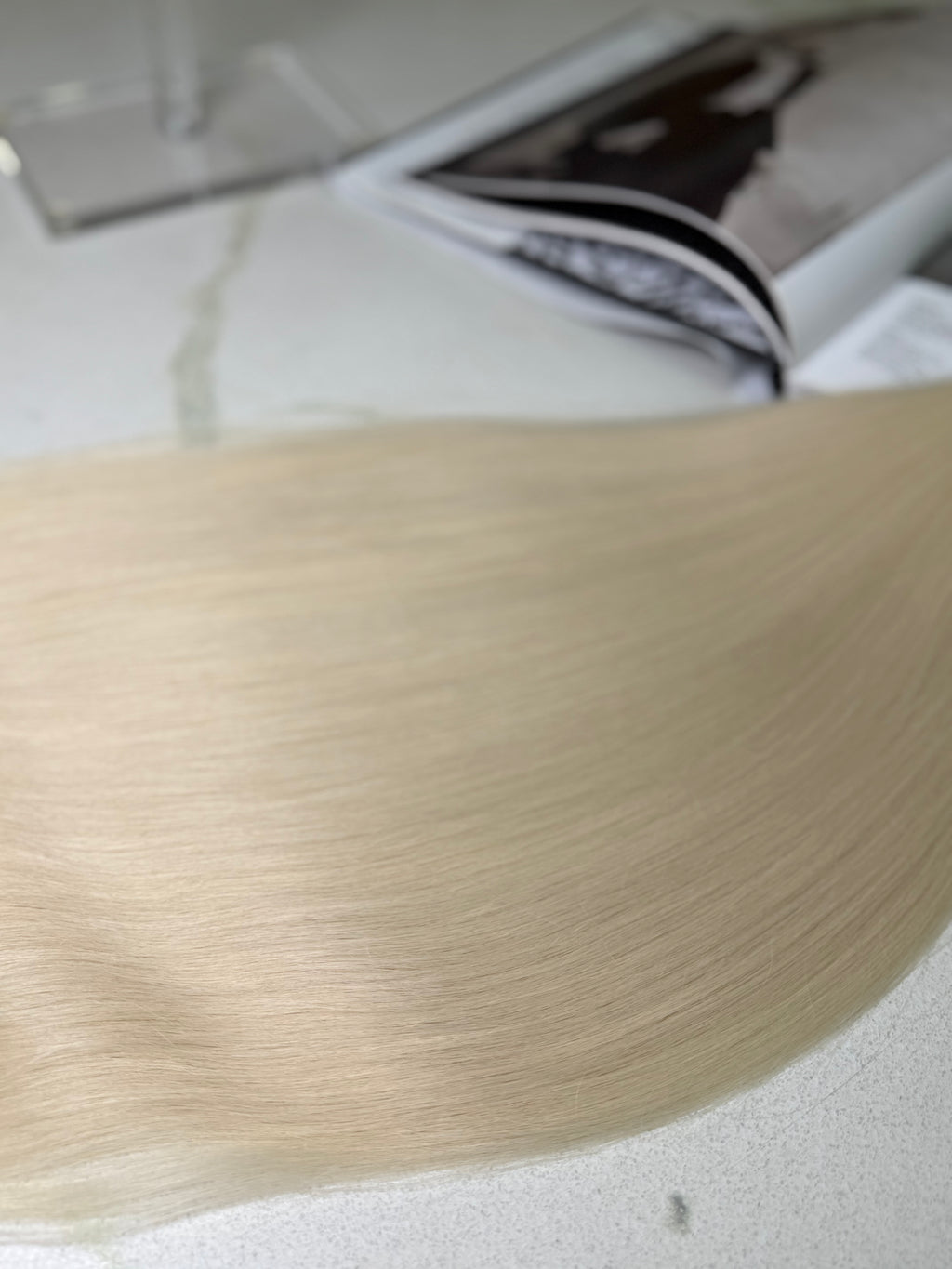 Premium Slavic Hair Blonde Wavy Bulk 22 Inch | LuxHairNYC