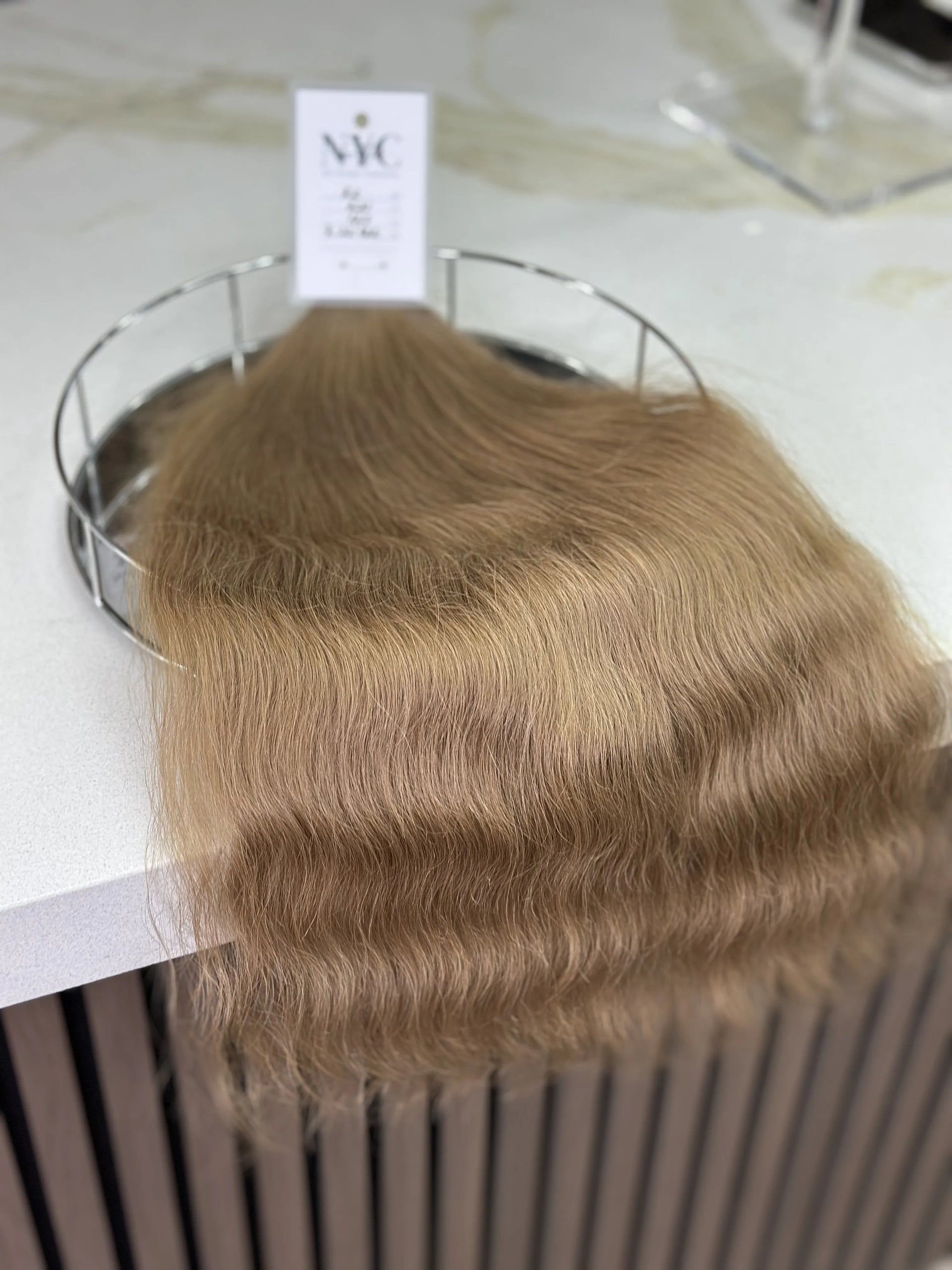 K-tip Slavic hair, colored, wavy 22 inch, 127gr, 221 str