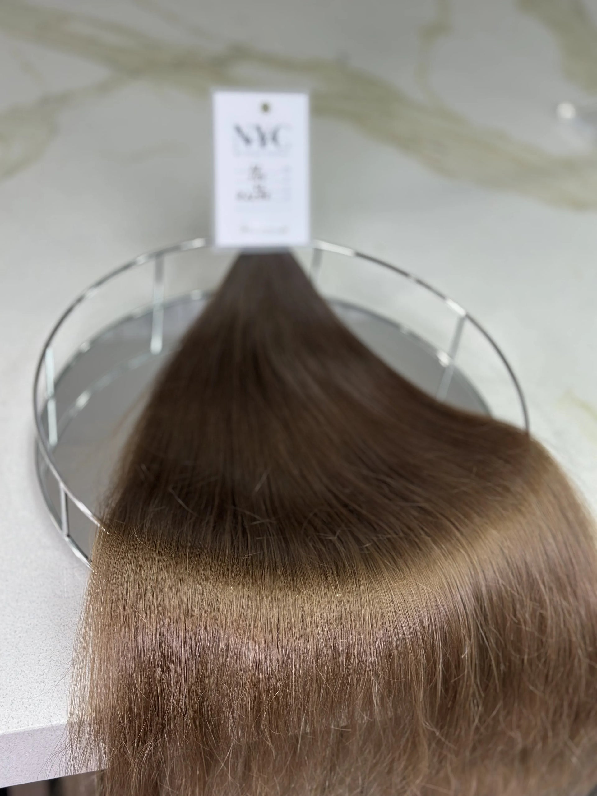 K-tip Slavic hair, colored, wavy 20 inch, 40gr, 98str