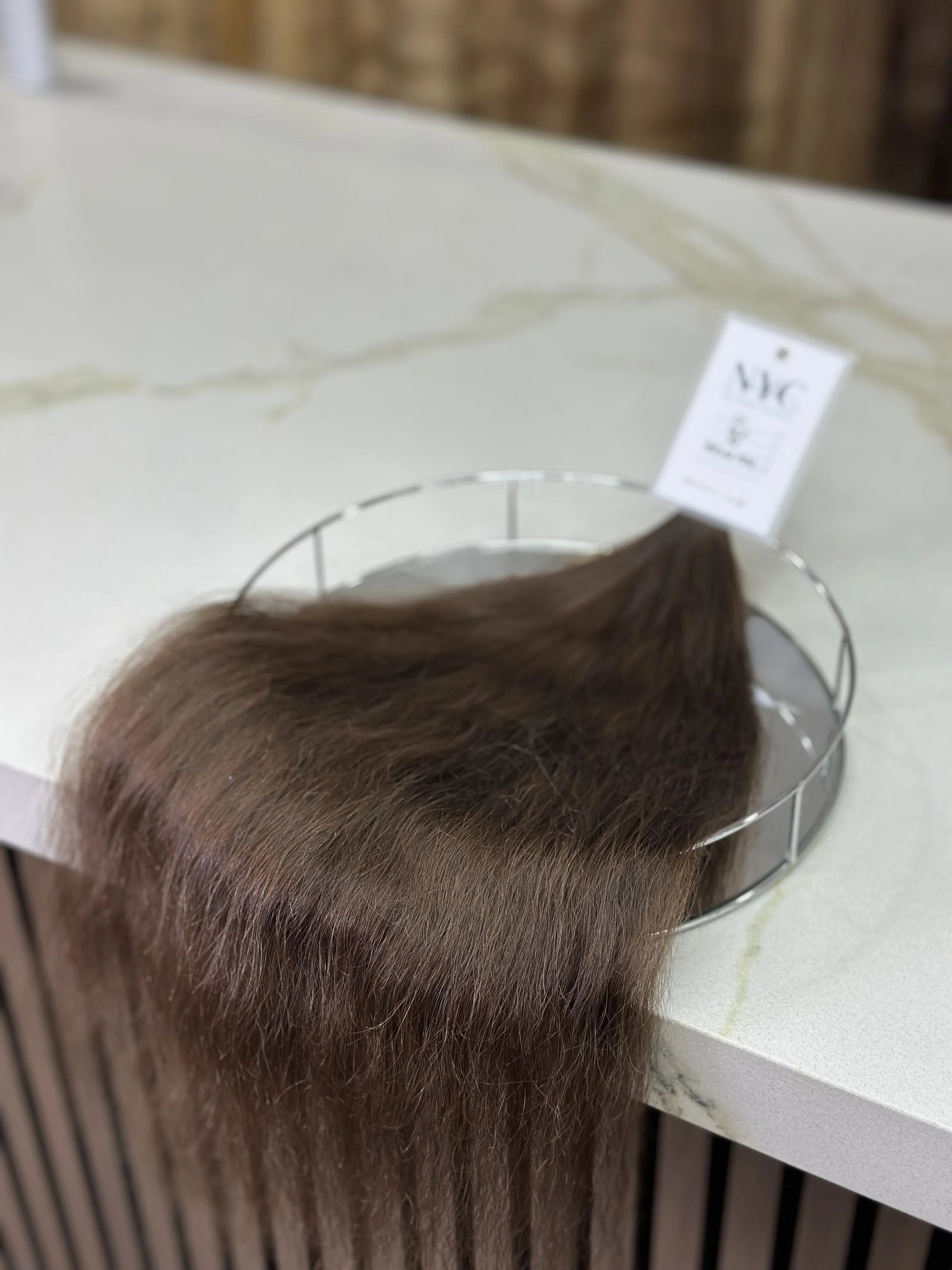 K-tip Slavic hair, colored, wavy 22 inch, 76gr, 120str