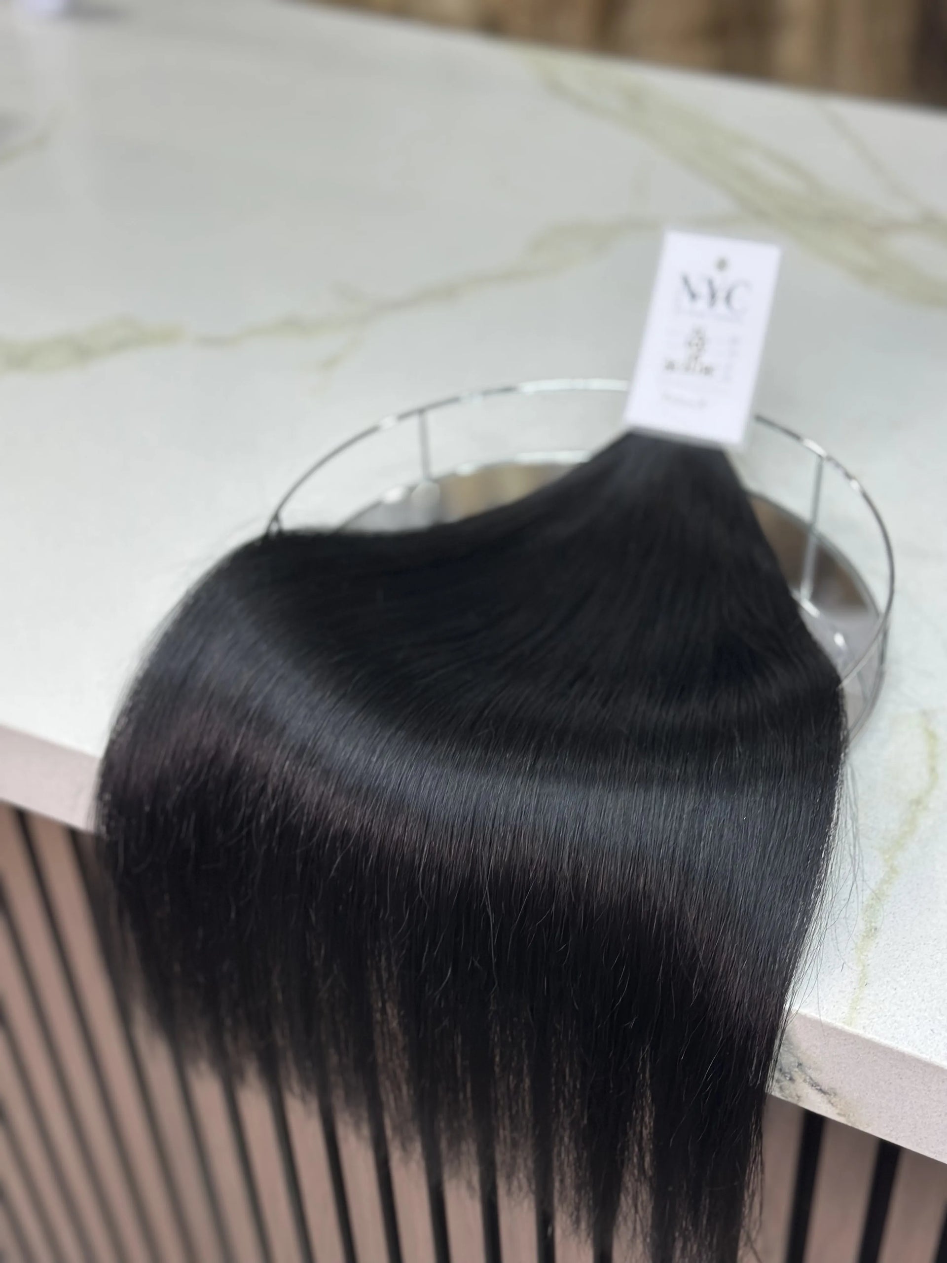 K-tip Slavic hair, colored, straight 22 inch, 115gr, 200str