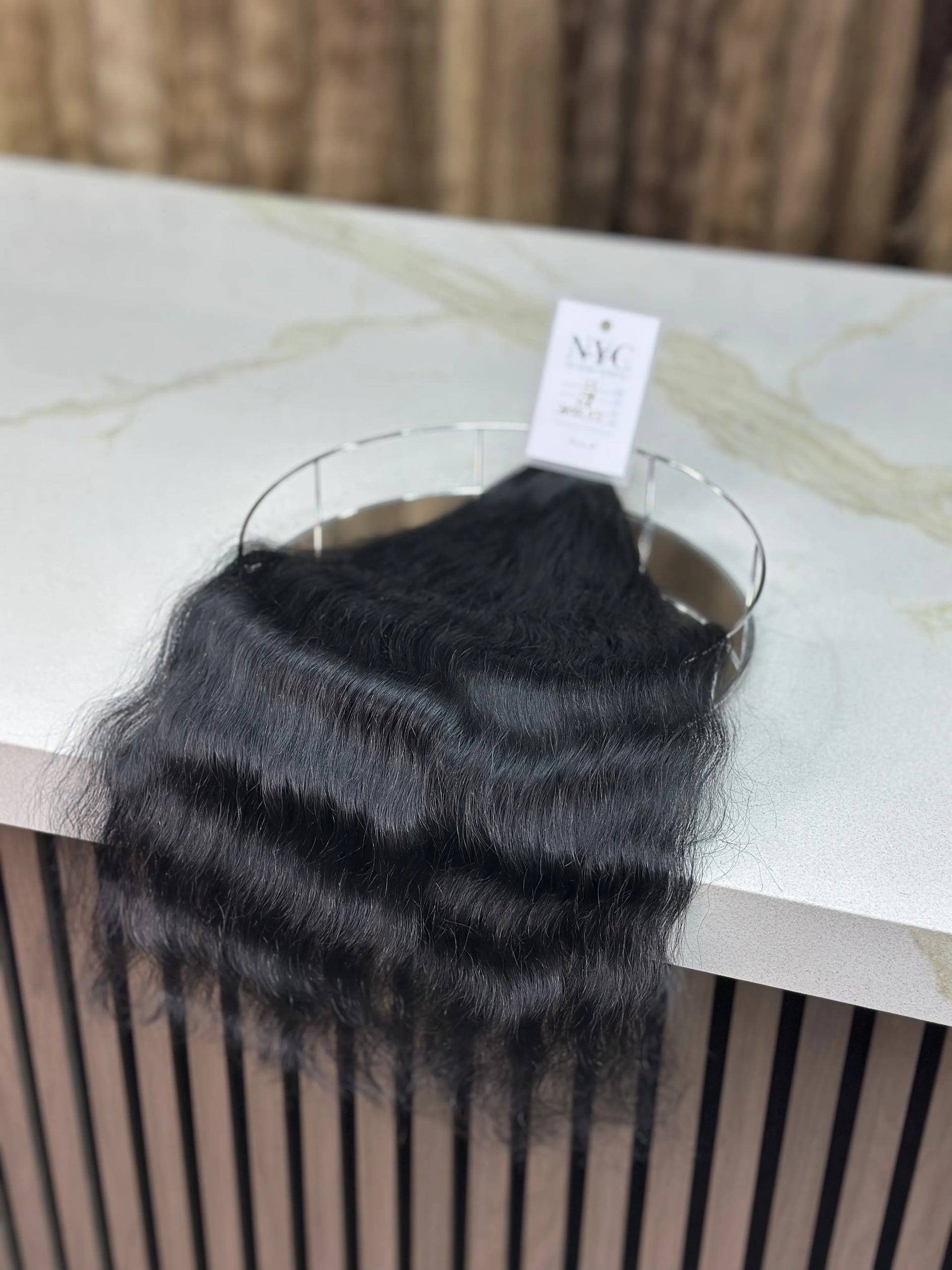 K-tip Slavic hair, colored, wavy 22 inch, 116gr, 176str