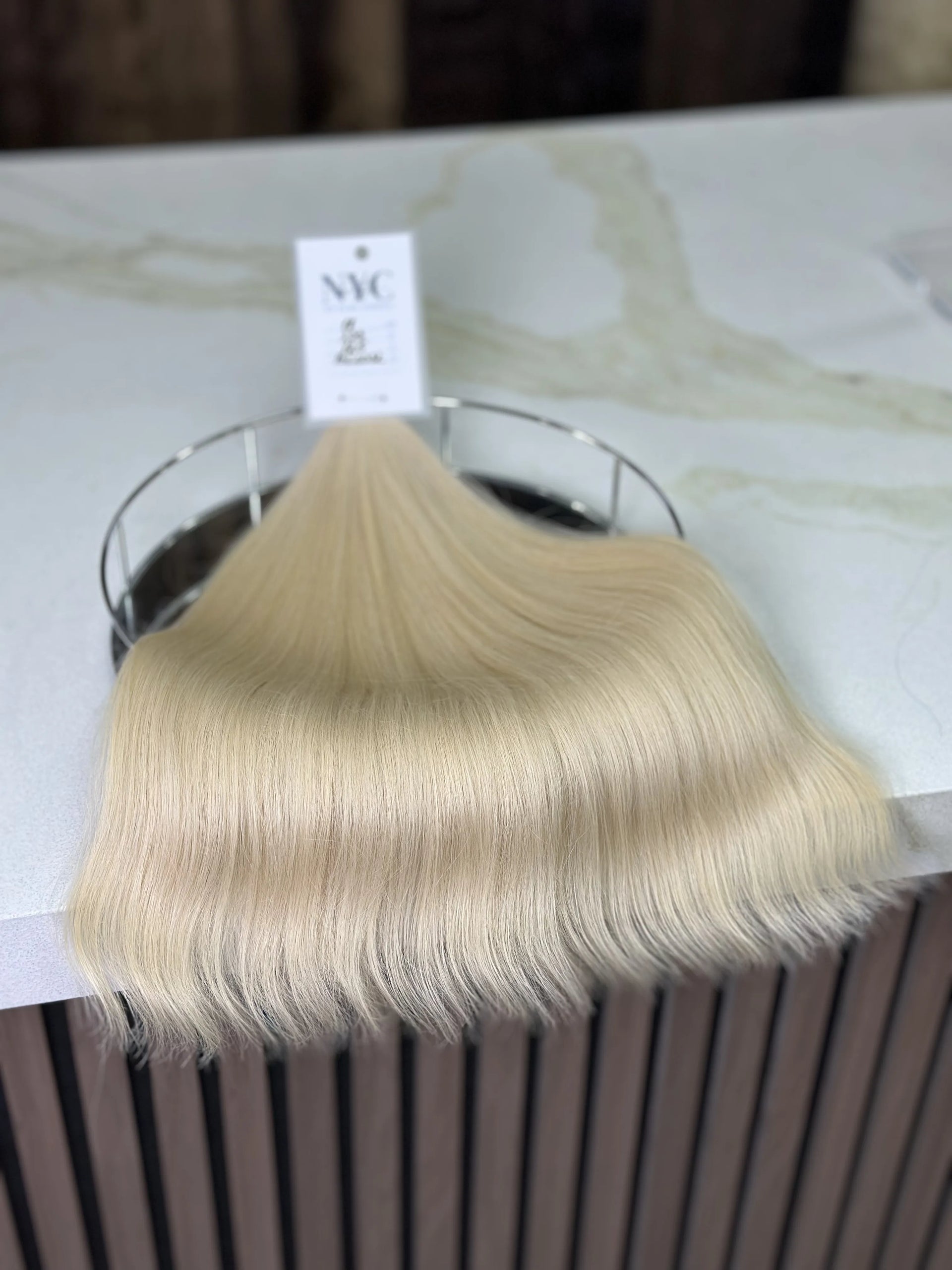 K-tip Slavic hair, colored, wavy 18 inch, 126gr, 233str