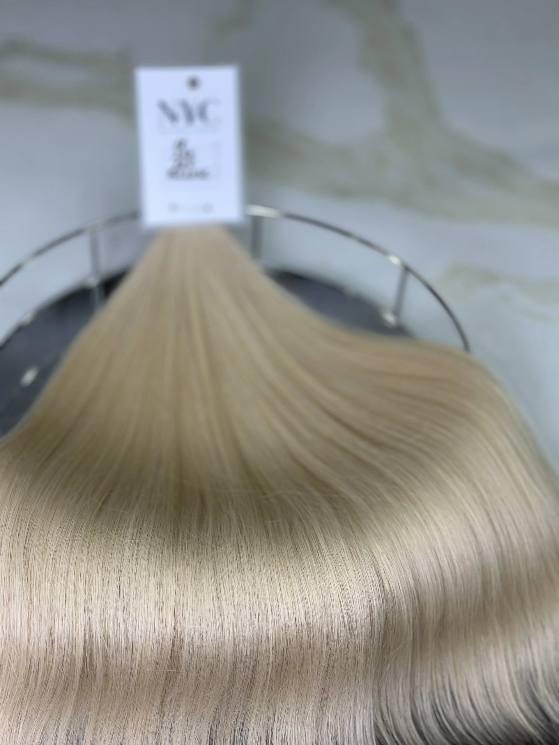 K-tip Slavic hair, colored, wavy 18 inch, 126gr, 233str