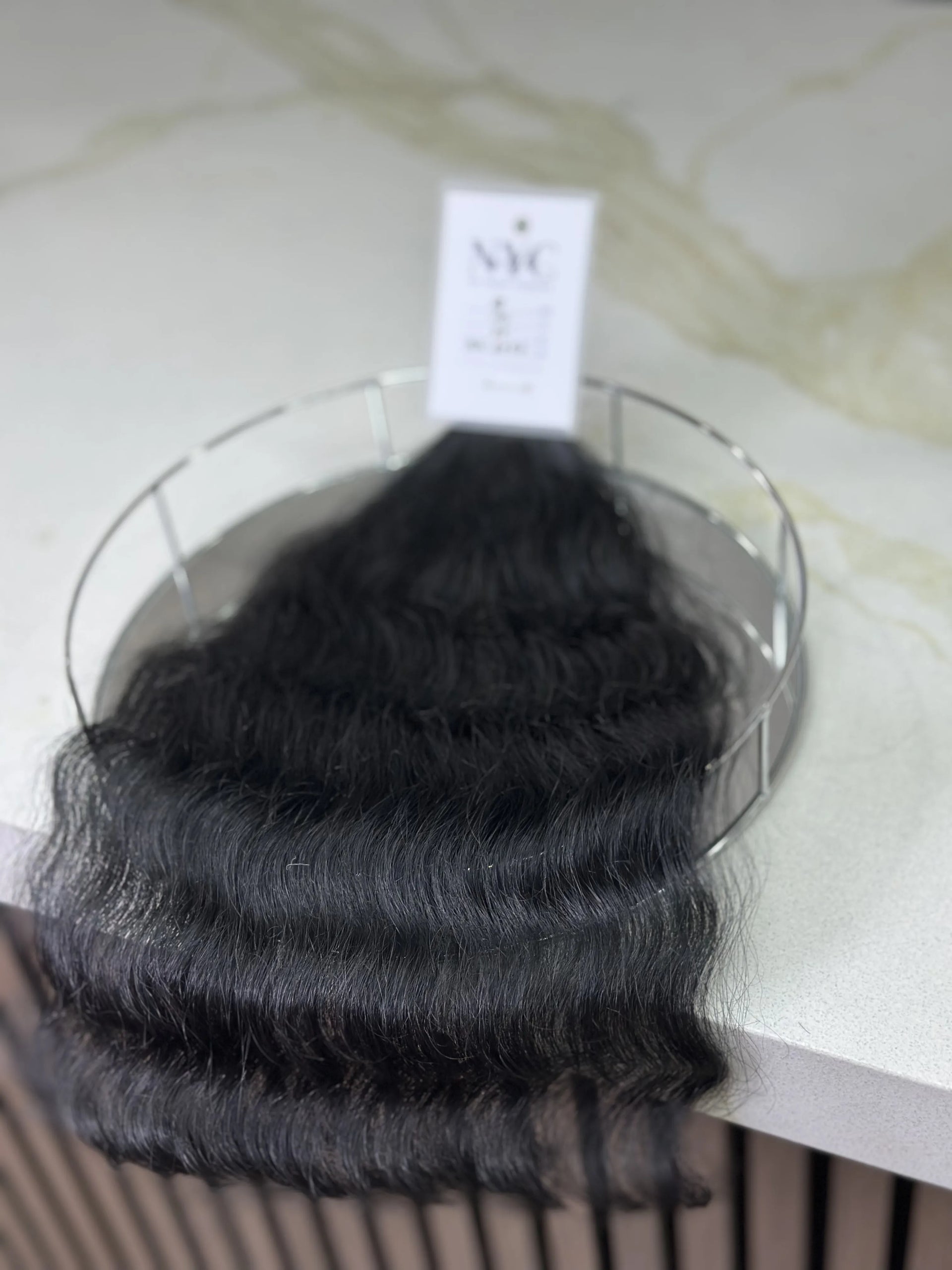 K-tip Slavic hair, colored, wavy 18 inch, 55gr, 117str