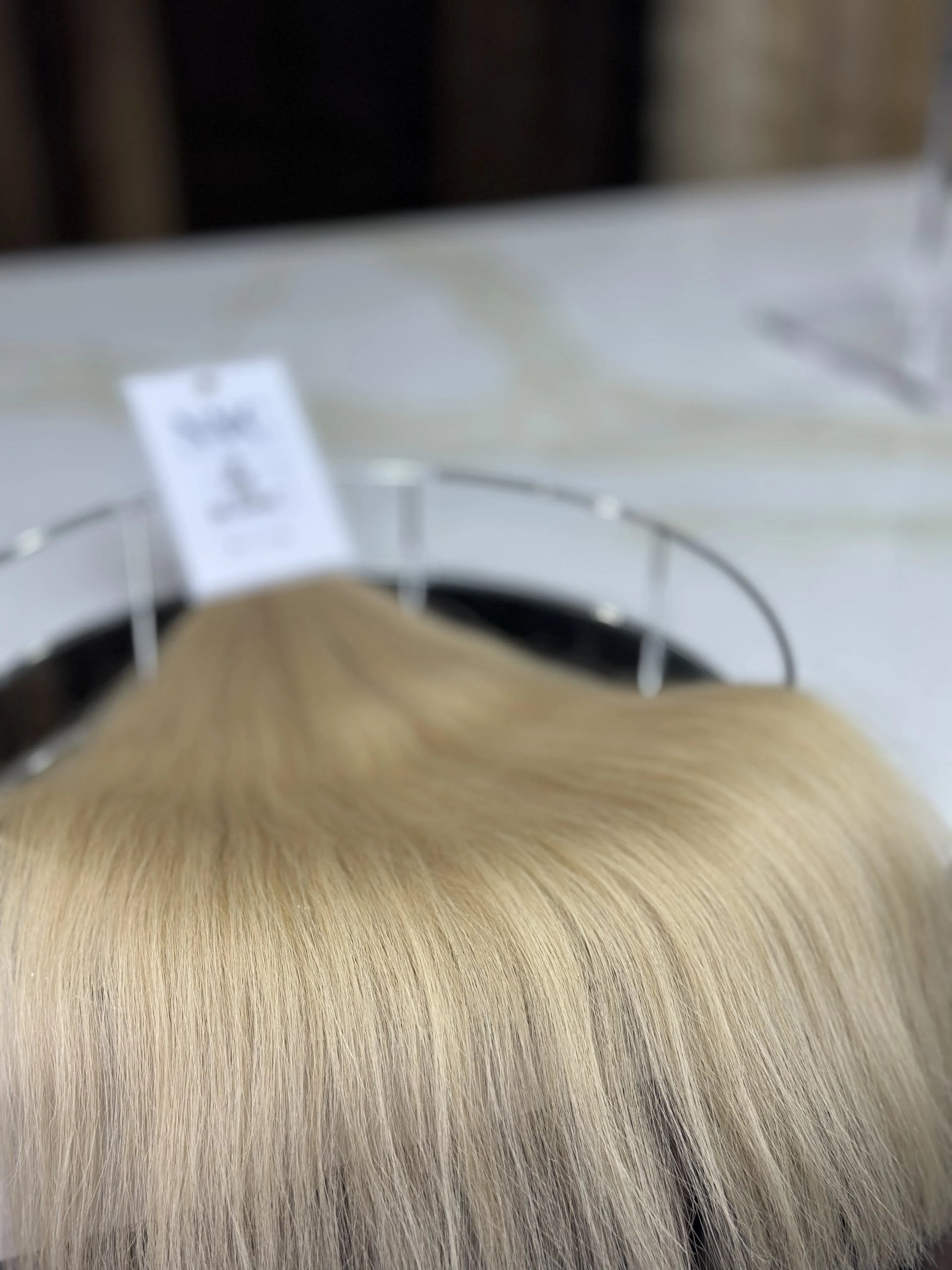 K-tip Slavic hair, colored, wavy 18 inch, 65gr, 156str