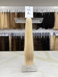 Premium Slavic K-Tip Extensions – Blonde Wavy 18" | 233 Strands | 126 g