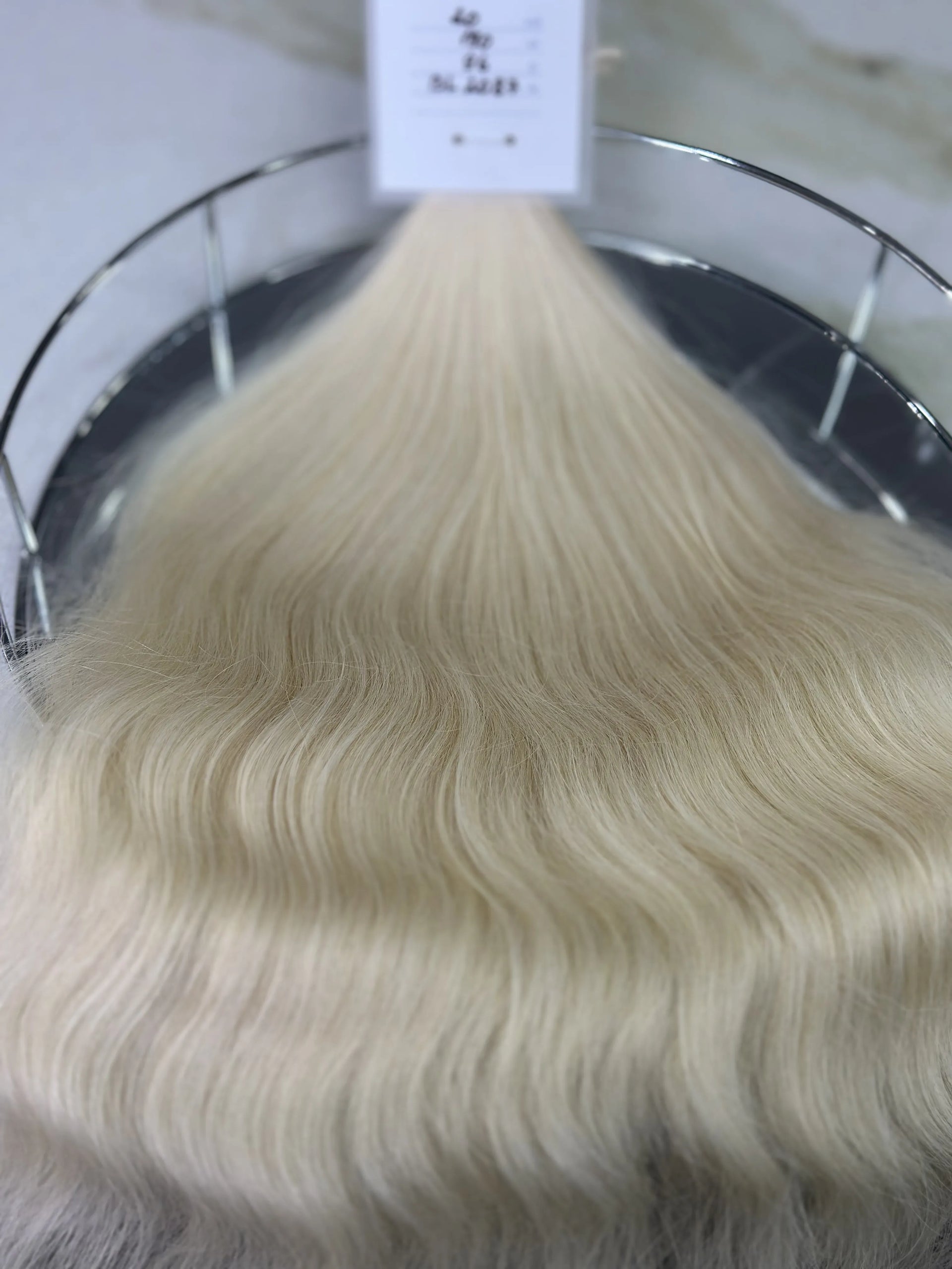 K-tip Slavic hair, colored, wavy 20 inch, 96gr, 190str