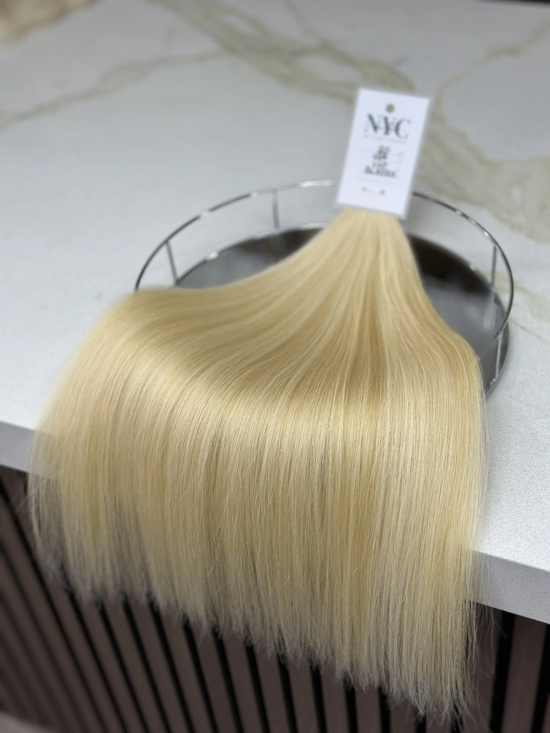 K-tip Slavic hair, colored, straight 20 inch, 110gr, 196str