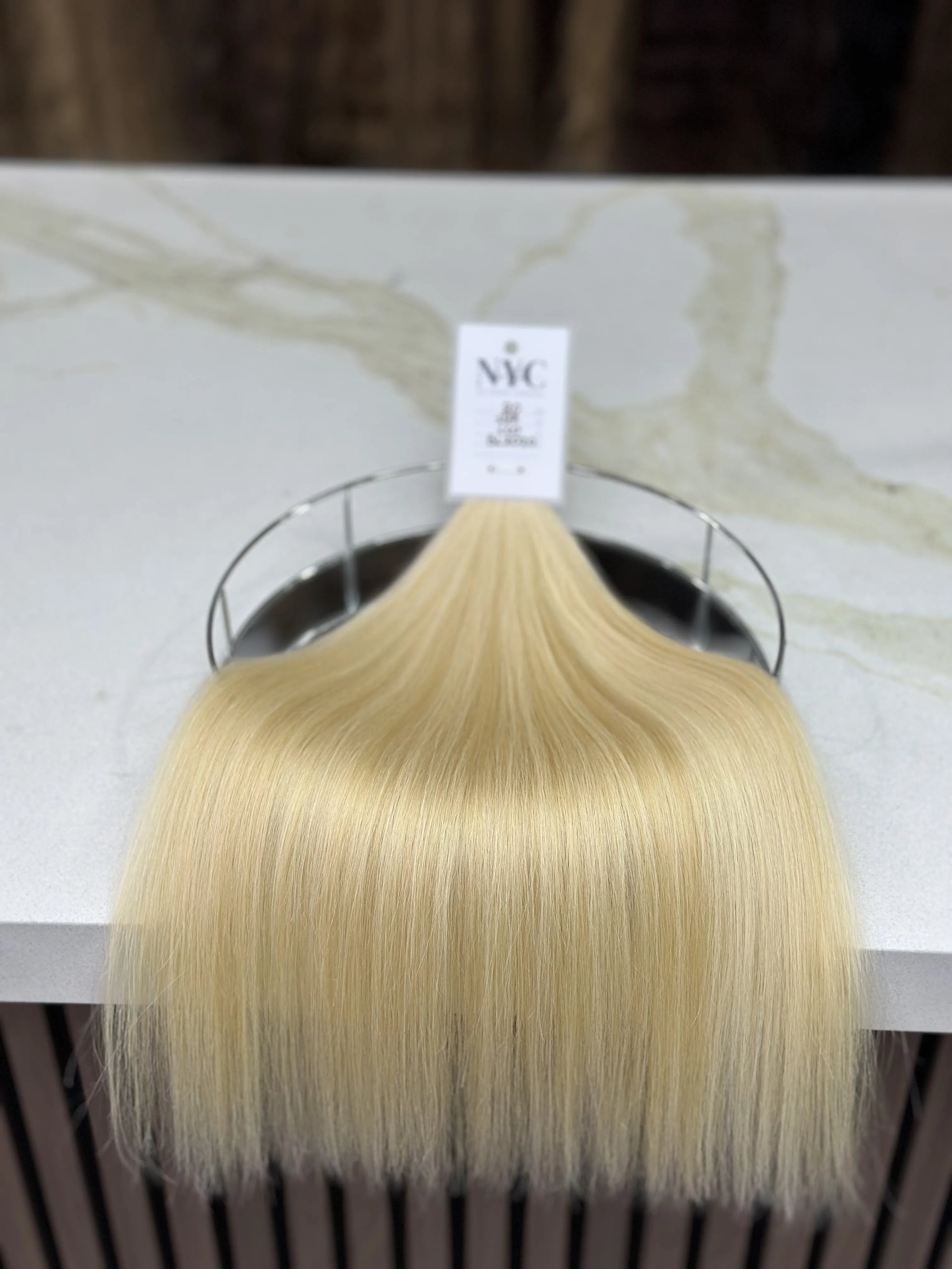 K-tip Slavic hair, colored, straight 20 inch, 110gr, 196str