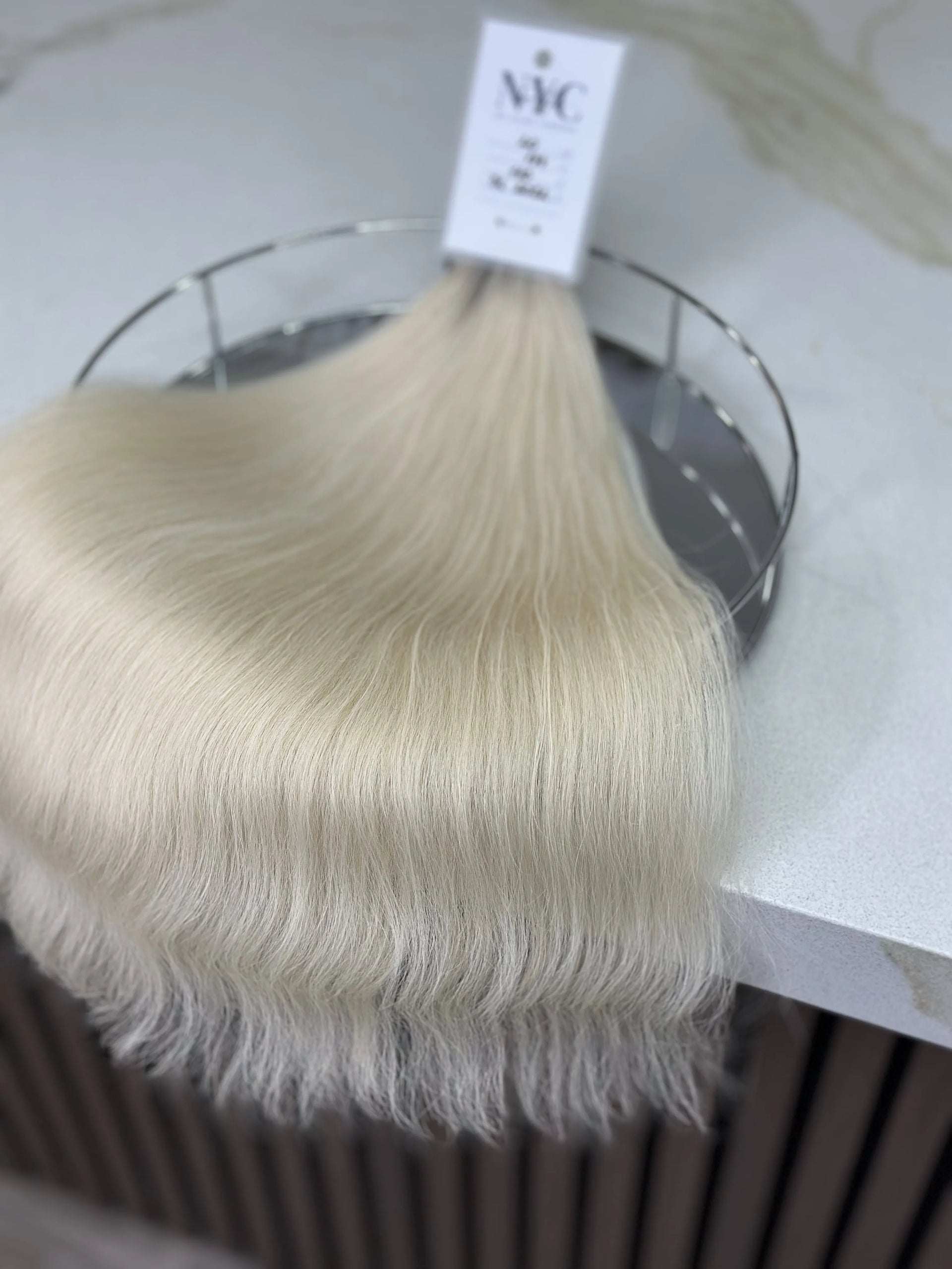 K-tip Slavic hair, colored, wavy 18 inch, 110gr, 194str