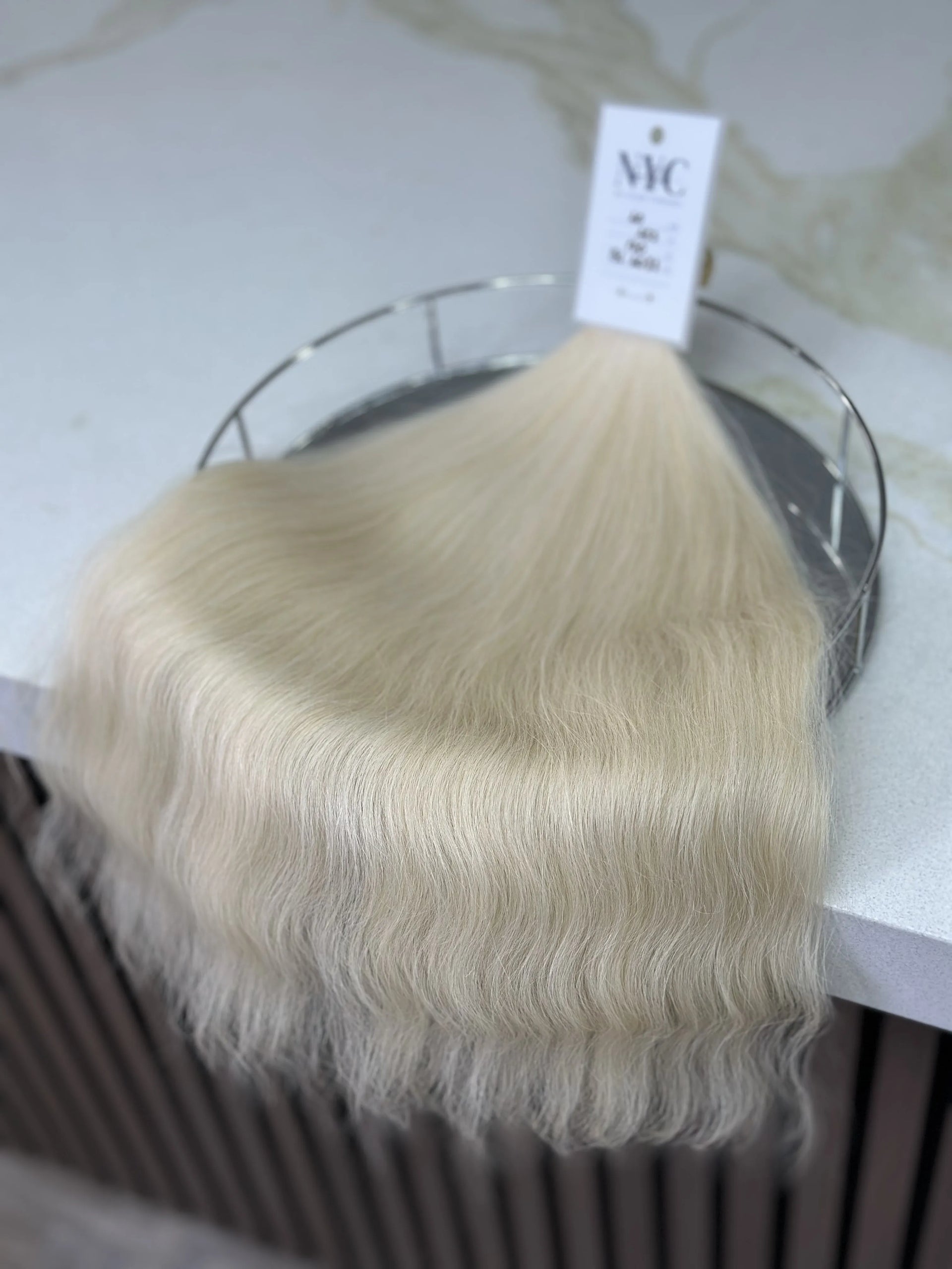 K-tip Slavic hair, colored, wavy 20 inch, 130gr, 253str