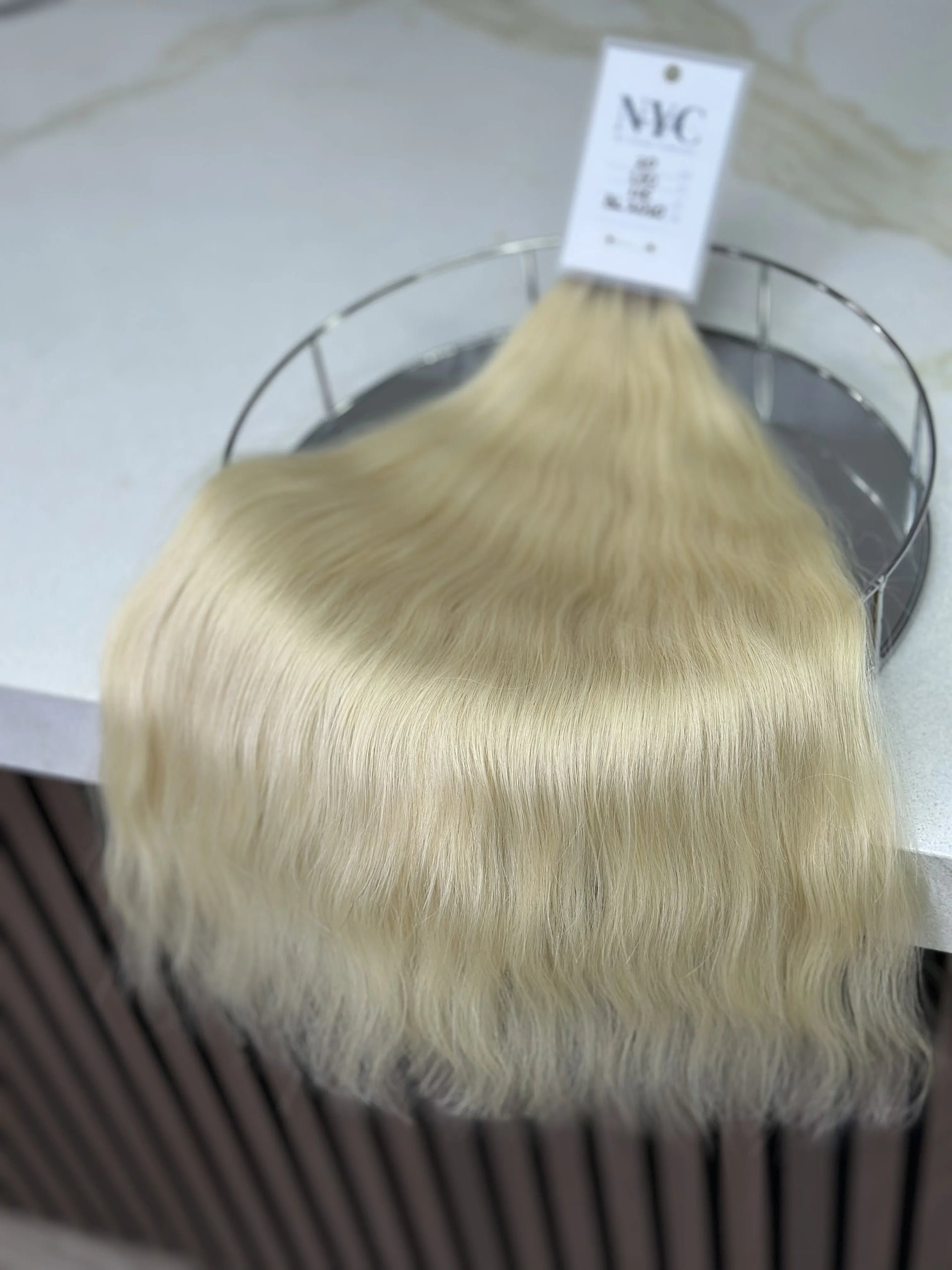 K-tip Slavic hair, colored, wavy 20 inch, 116gr, 180str