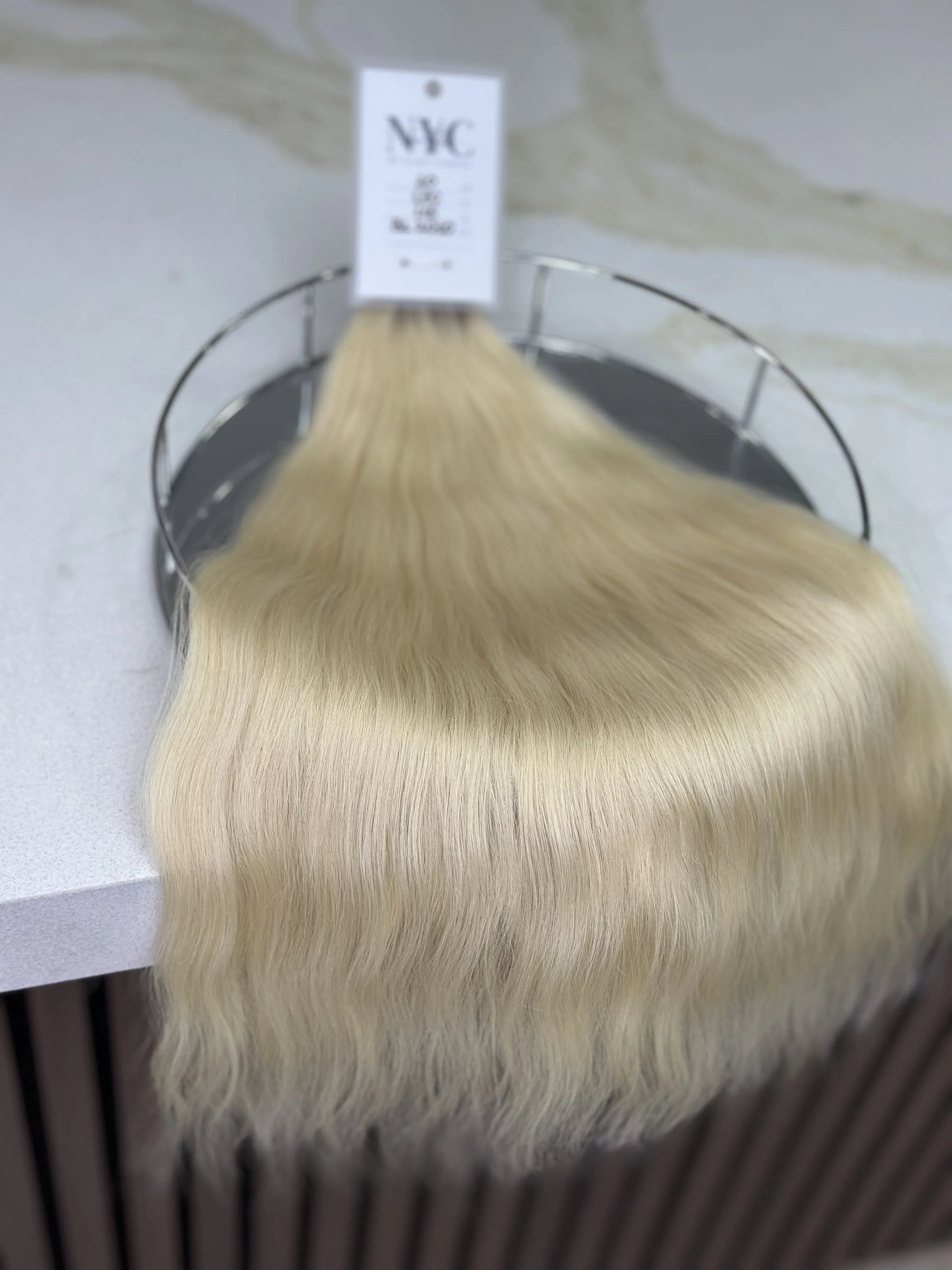 K-tip Slavic hair, colored, wavy 20 inch, 116gr, 180str