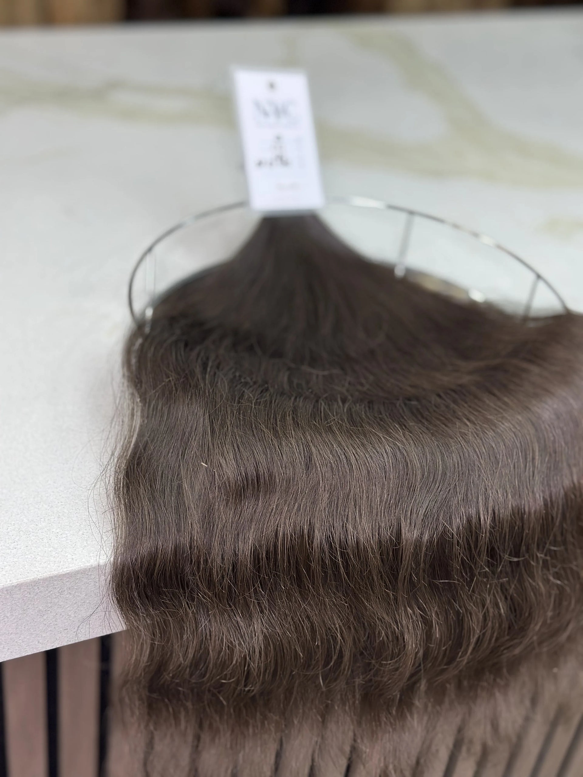 K-tip Slavic hair, colored, wavy 22 inch, 126gr, 243str