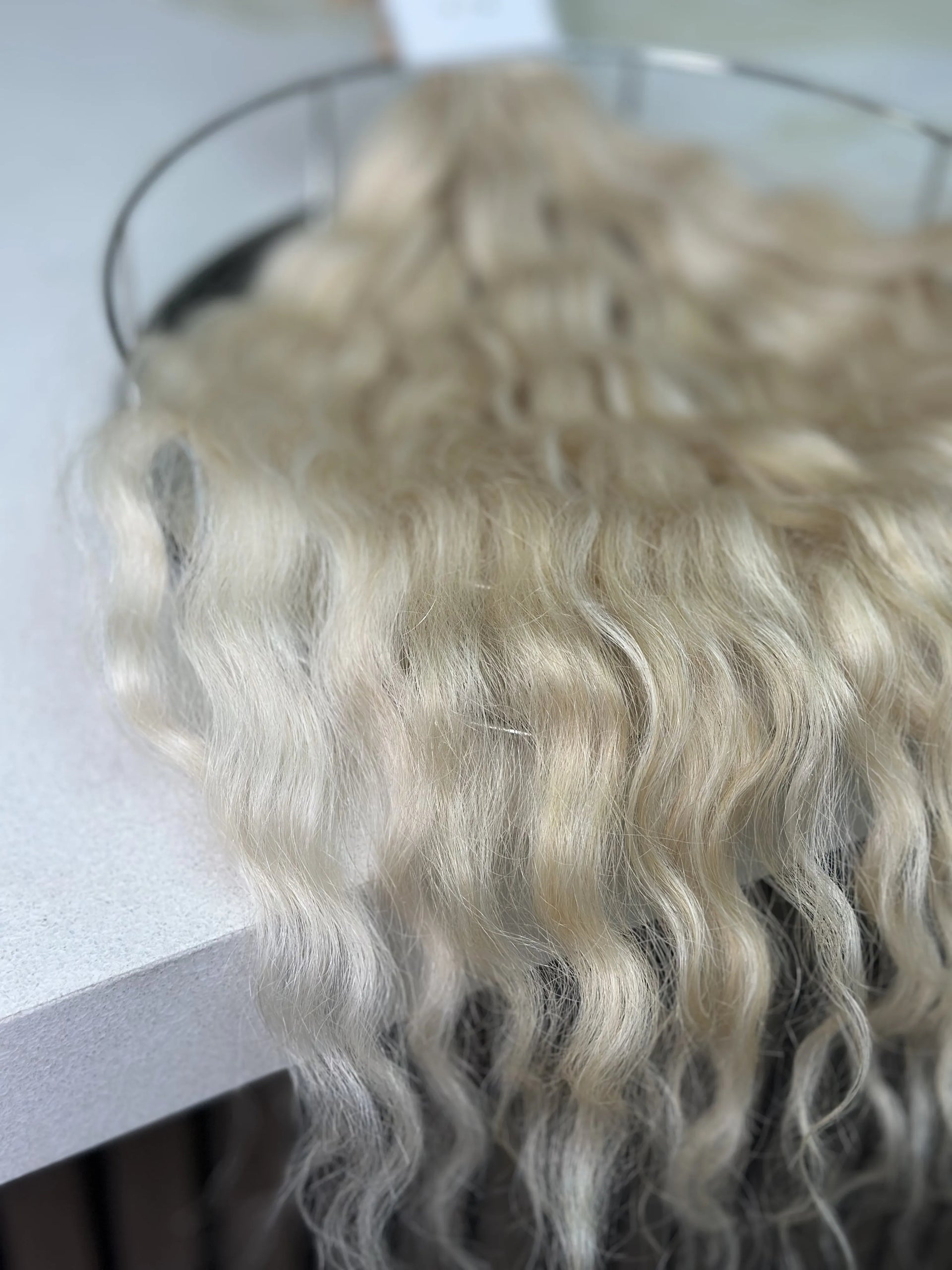 K-tip Slavic hair, colored, curly 20 inch, 102gr, 226str