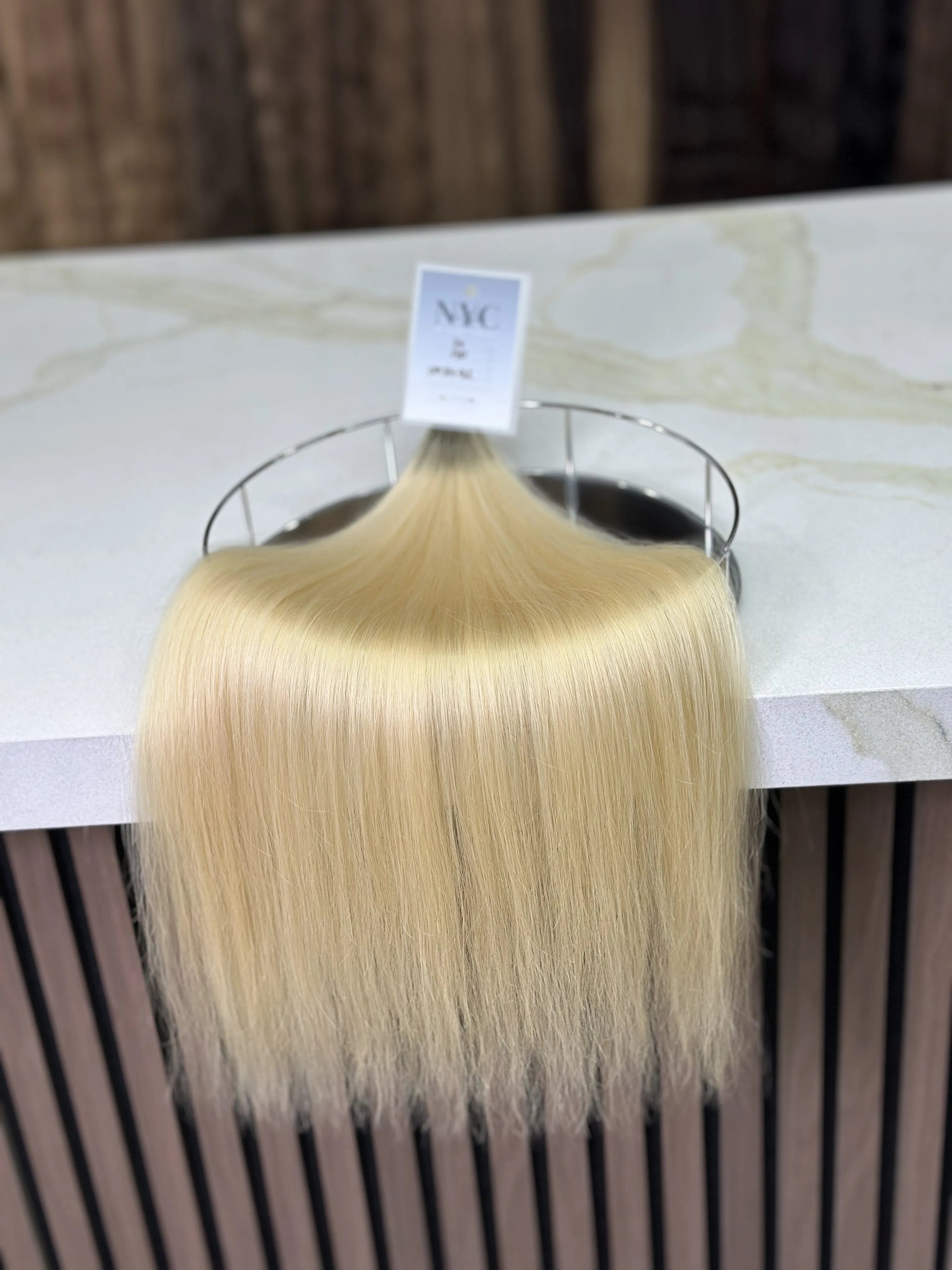 K-tip Slavic hair, colored, straight 24 inch, 80gr, 130str - LUXHAIRNYCSHOP