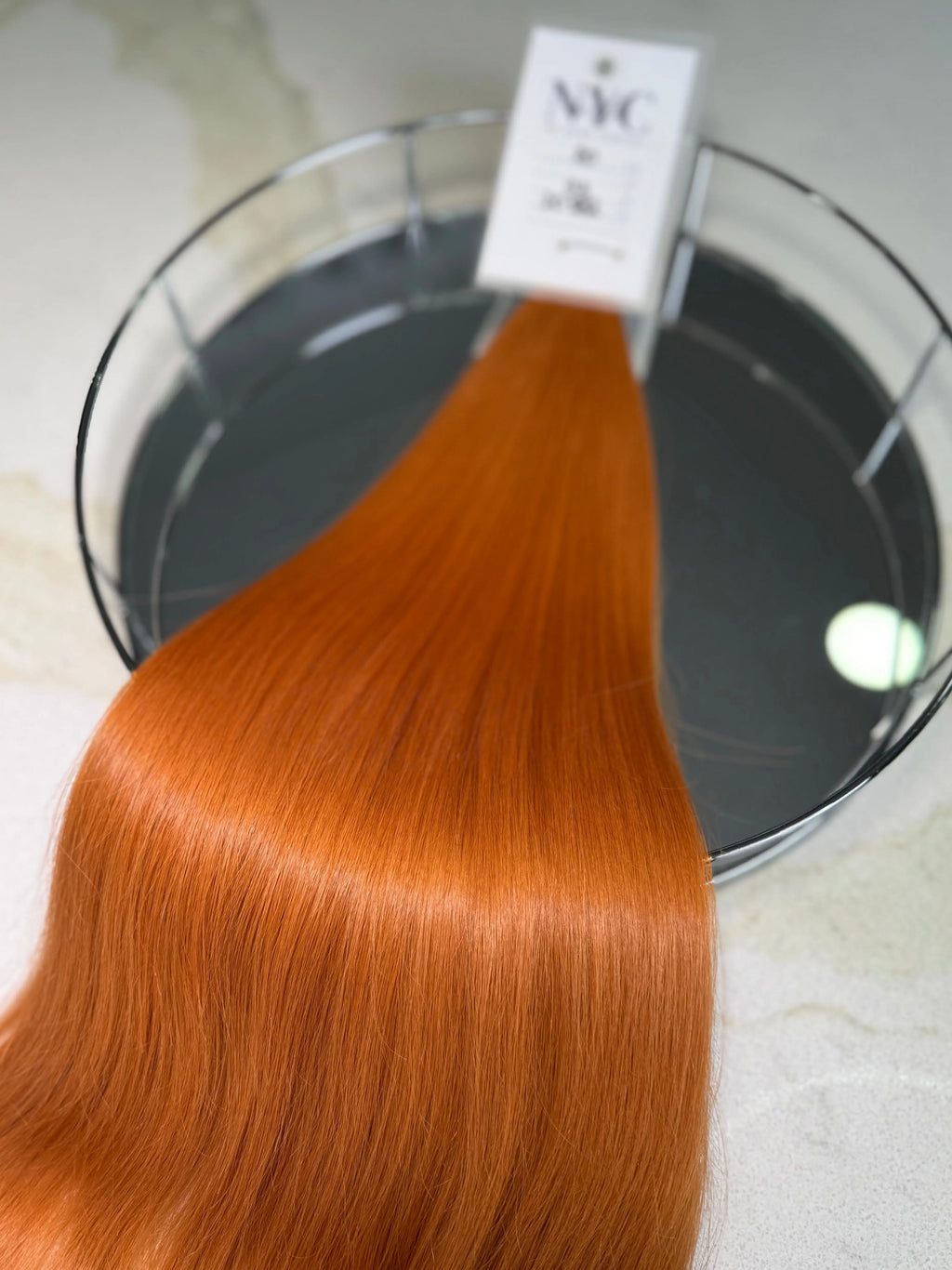 Discover Premium Slavic Bulk Hair Straight – Copper Red 20" LUXHAIRNYCSHOP