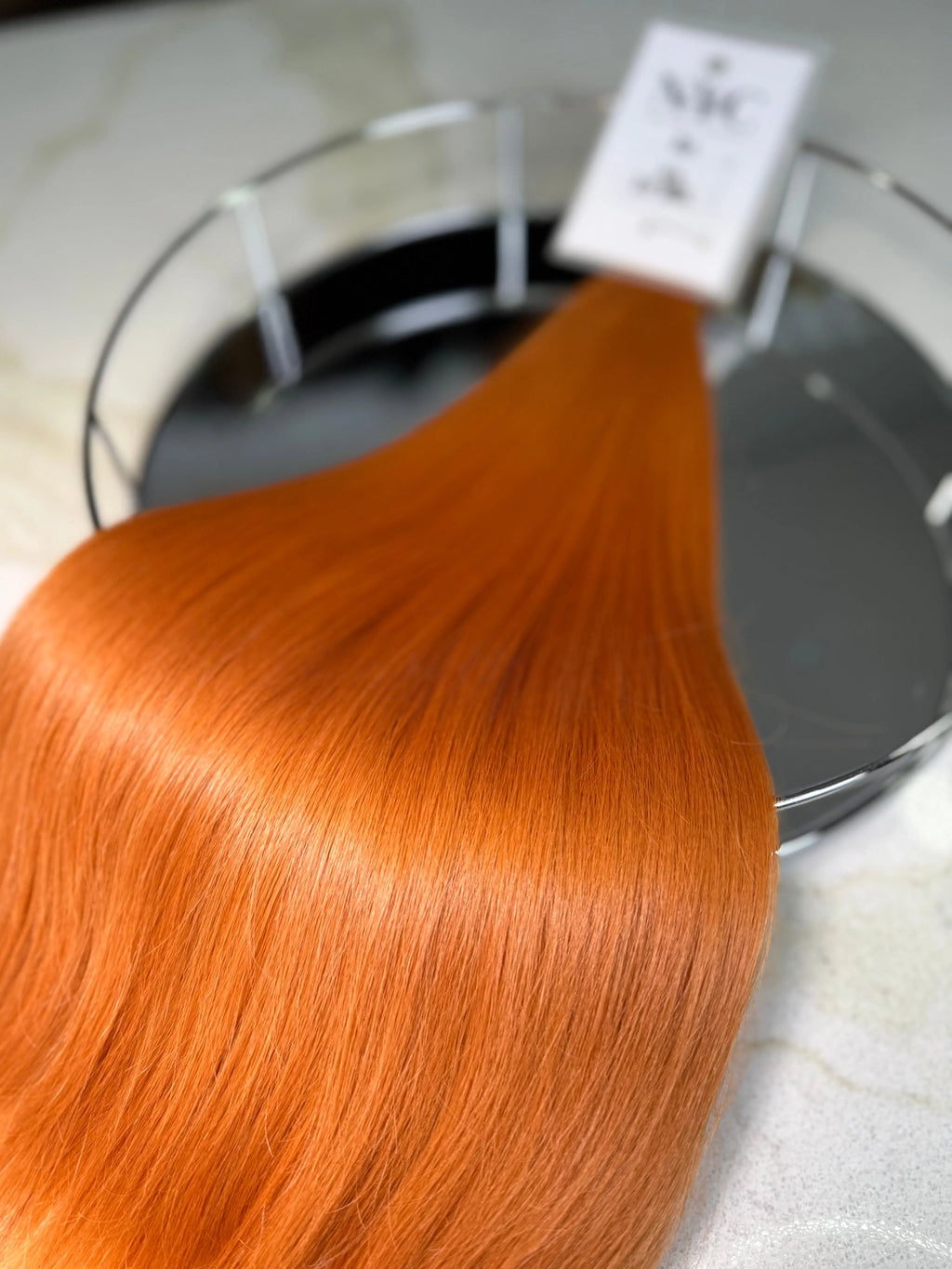 Discover Premium Slavic Bulk Hair Straight – Copper Red 20" LUXHAIRNYCSHOP