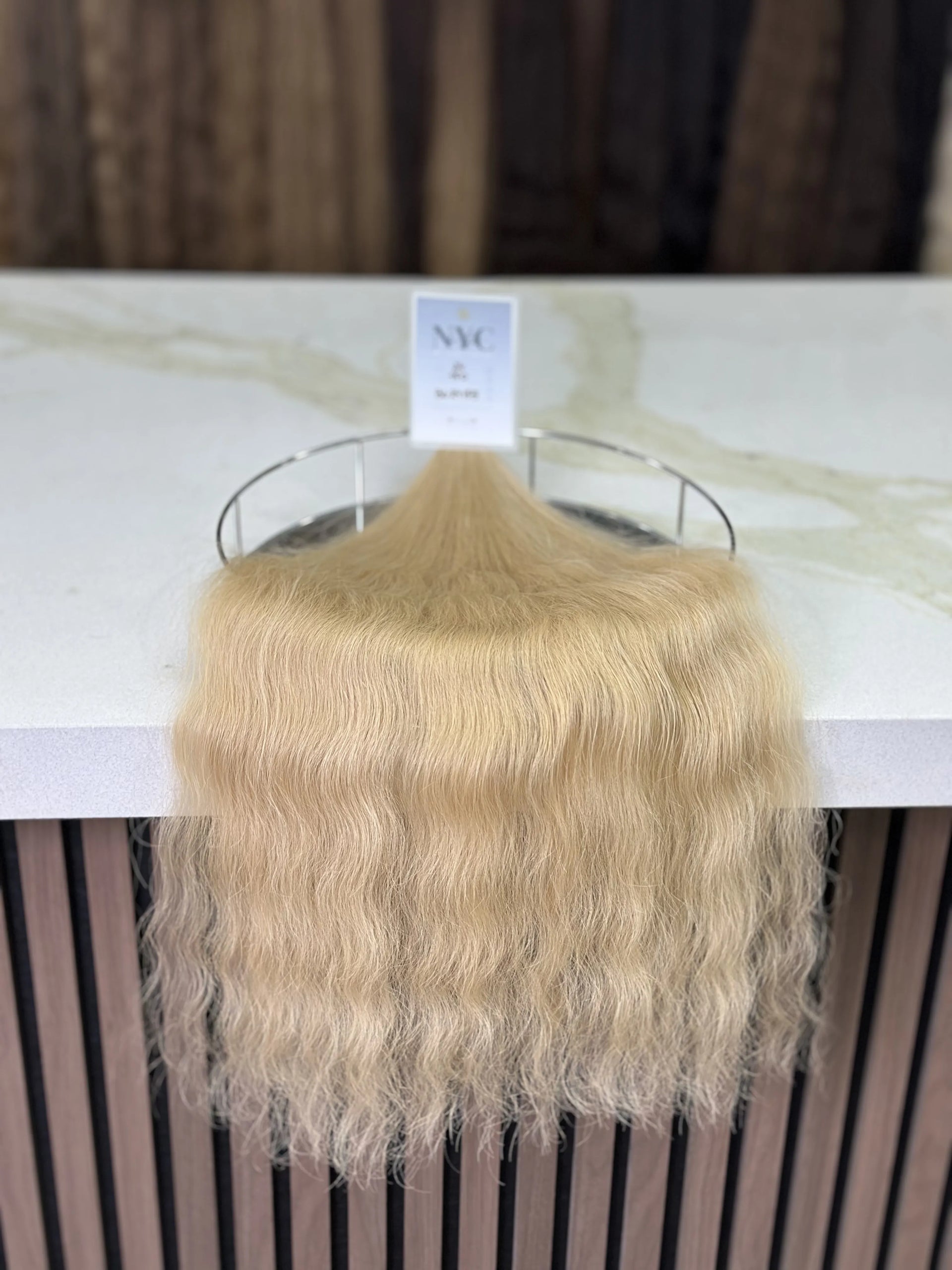 K-tip Slavic hair, colored, wavy 24 inch, 93gr, 160str