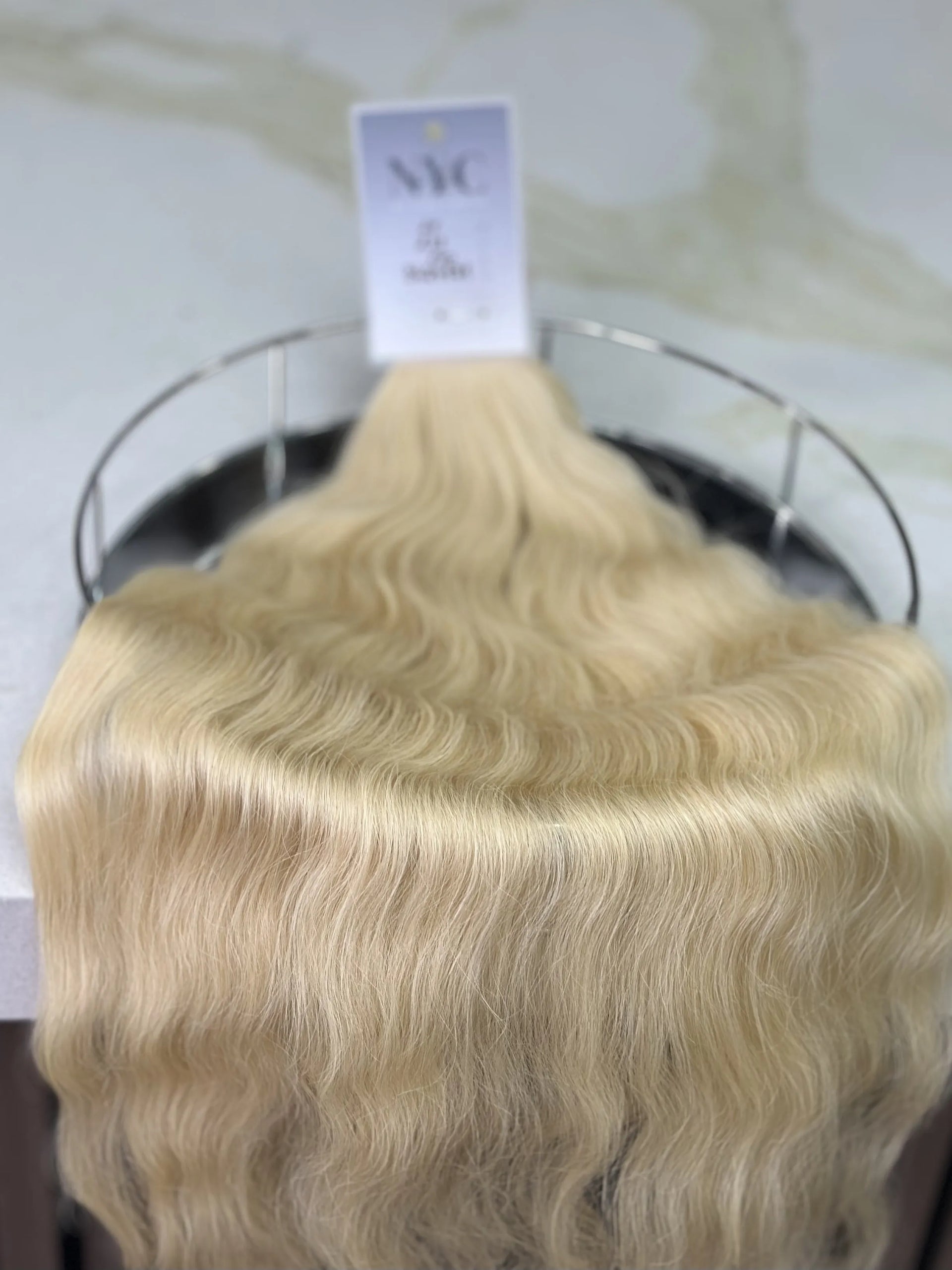 K-tip Slavic hair, colored, wavy 24 inch, 140gr, 233str