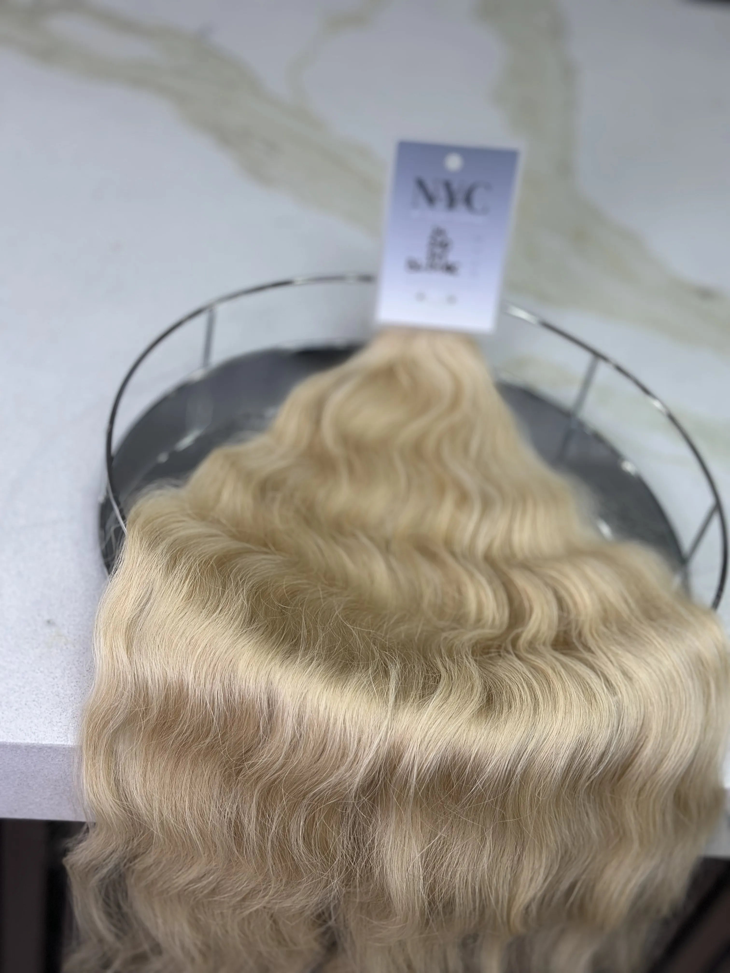 K-tip Slavic hair, colored, wavy 24 inch, 141gr, 240str - LUXHAIRNYCSHOP