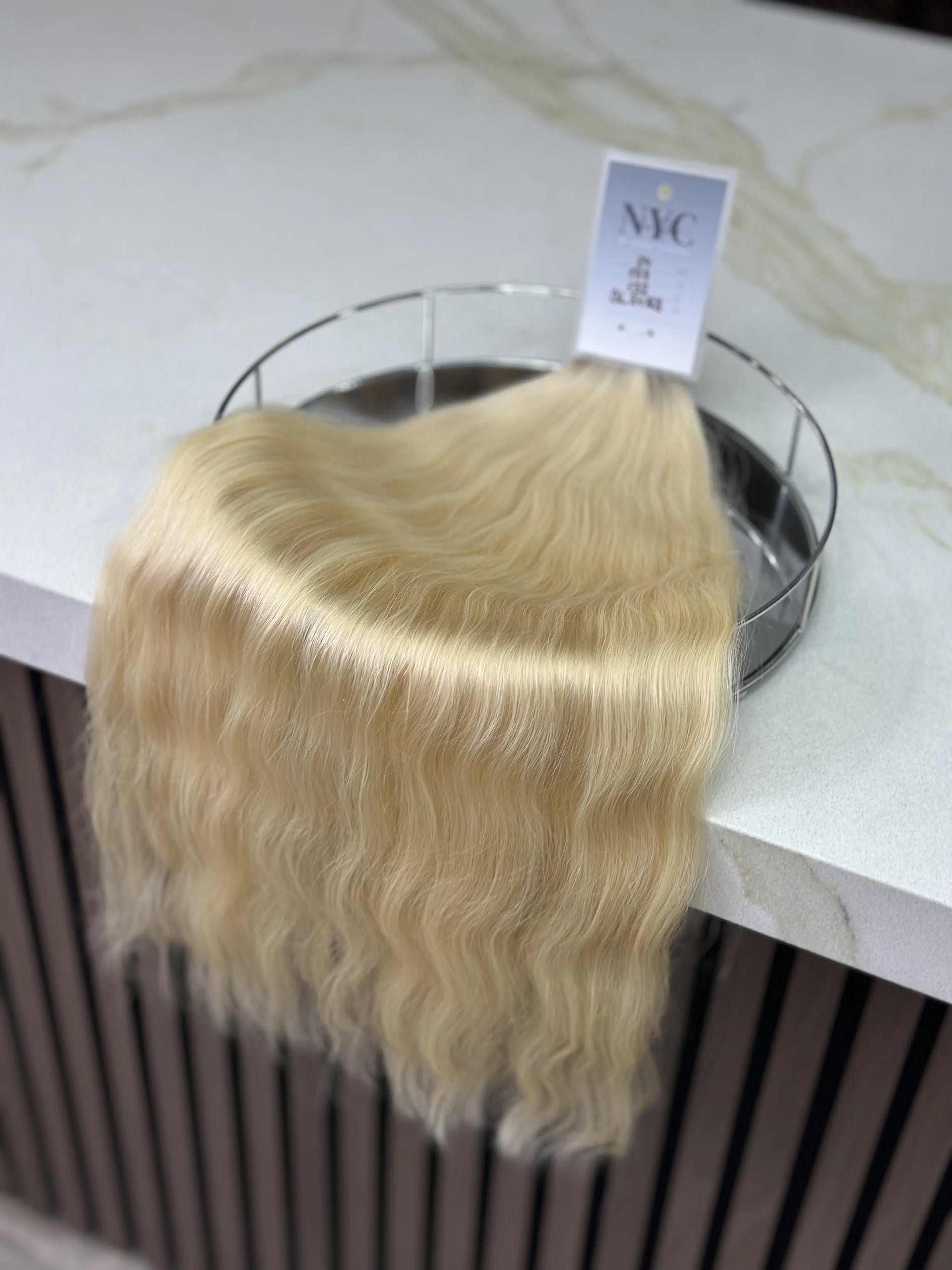 K-tip Slavic hair, colored, wavy 24 inch, 132gr, 177str