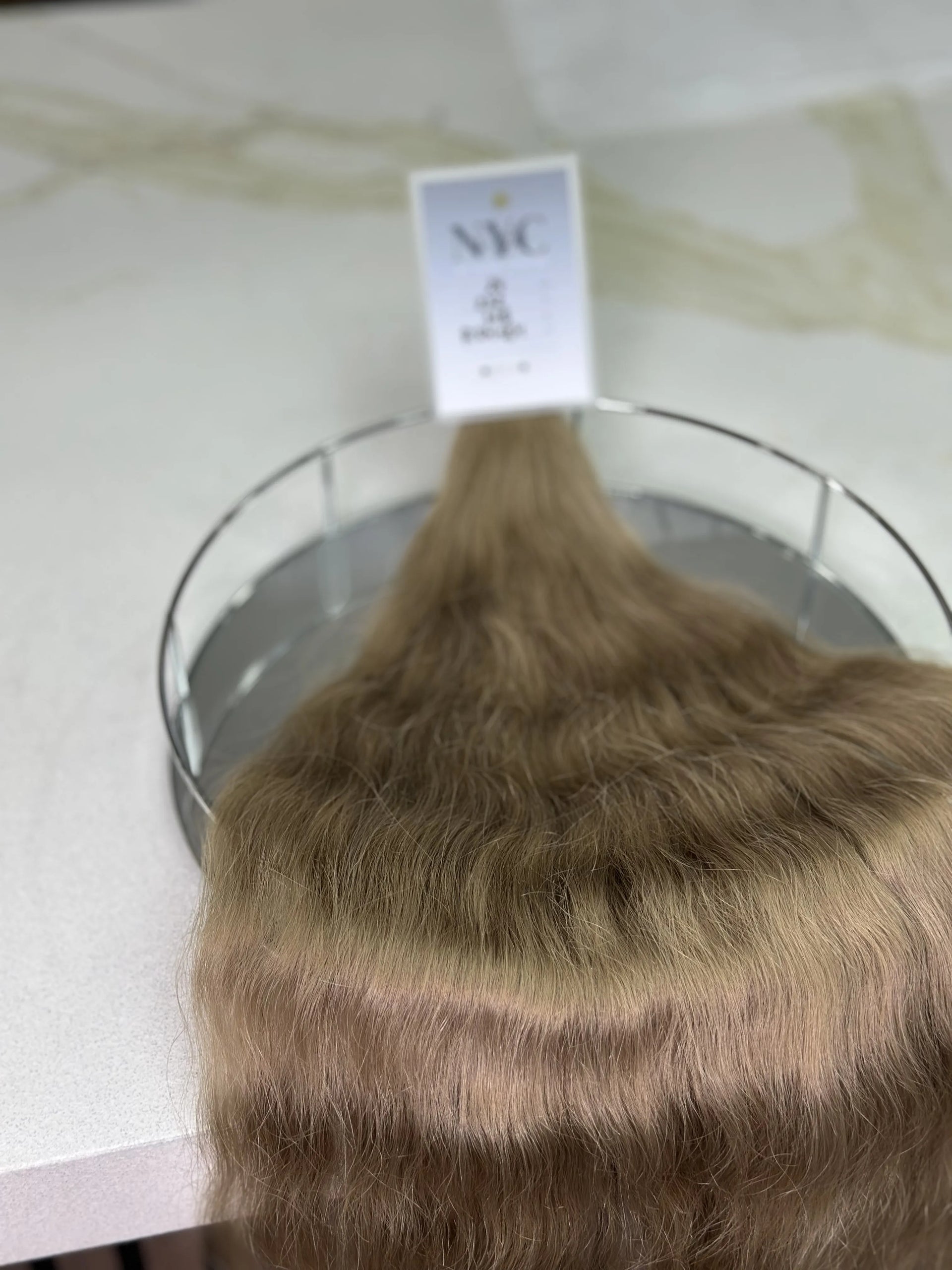 K-tip Slavic hair, colored, wavy 24 inch, 119gr, 232str