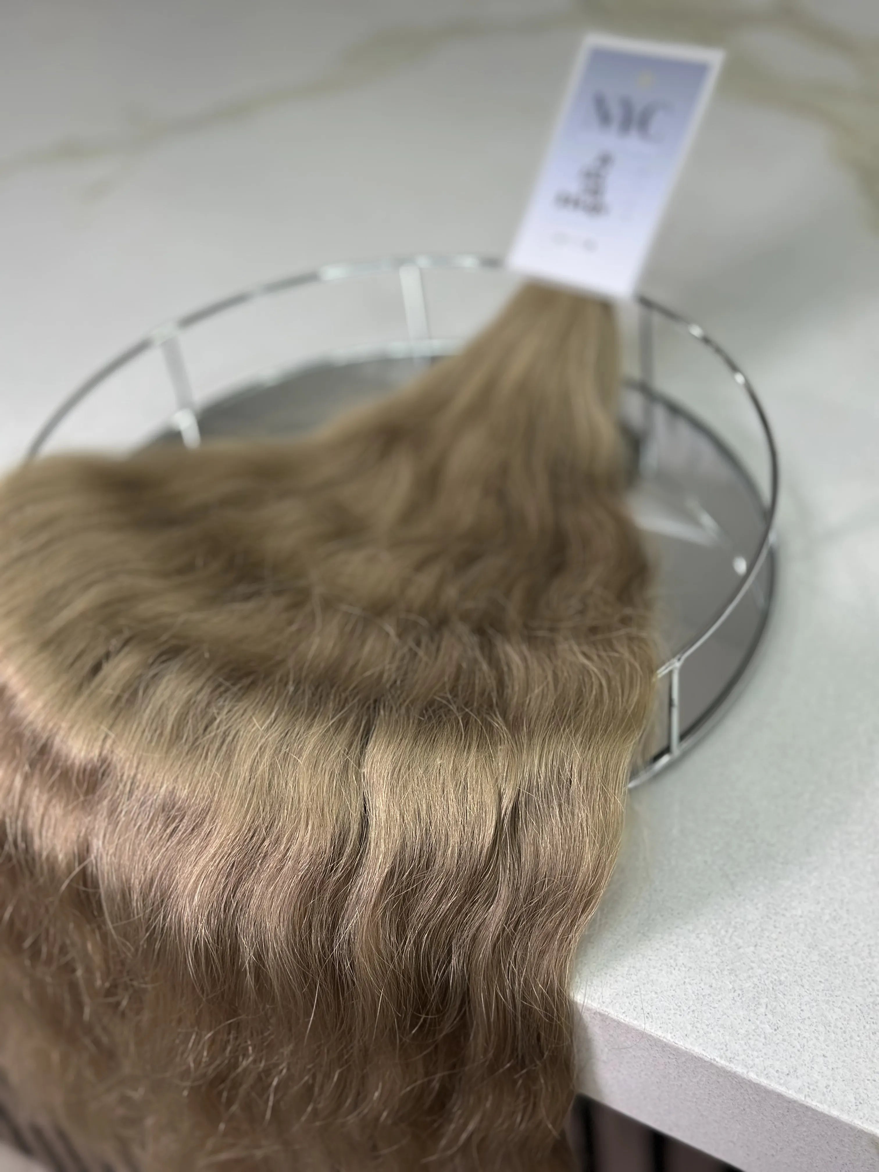 K-tip Slavic hair, colored, wavy 24 inch, 119gr, 232str - LUXHAIRNYCSHOP