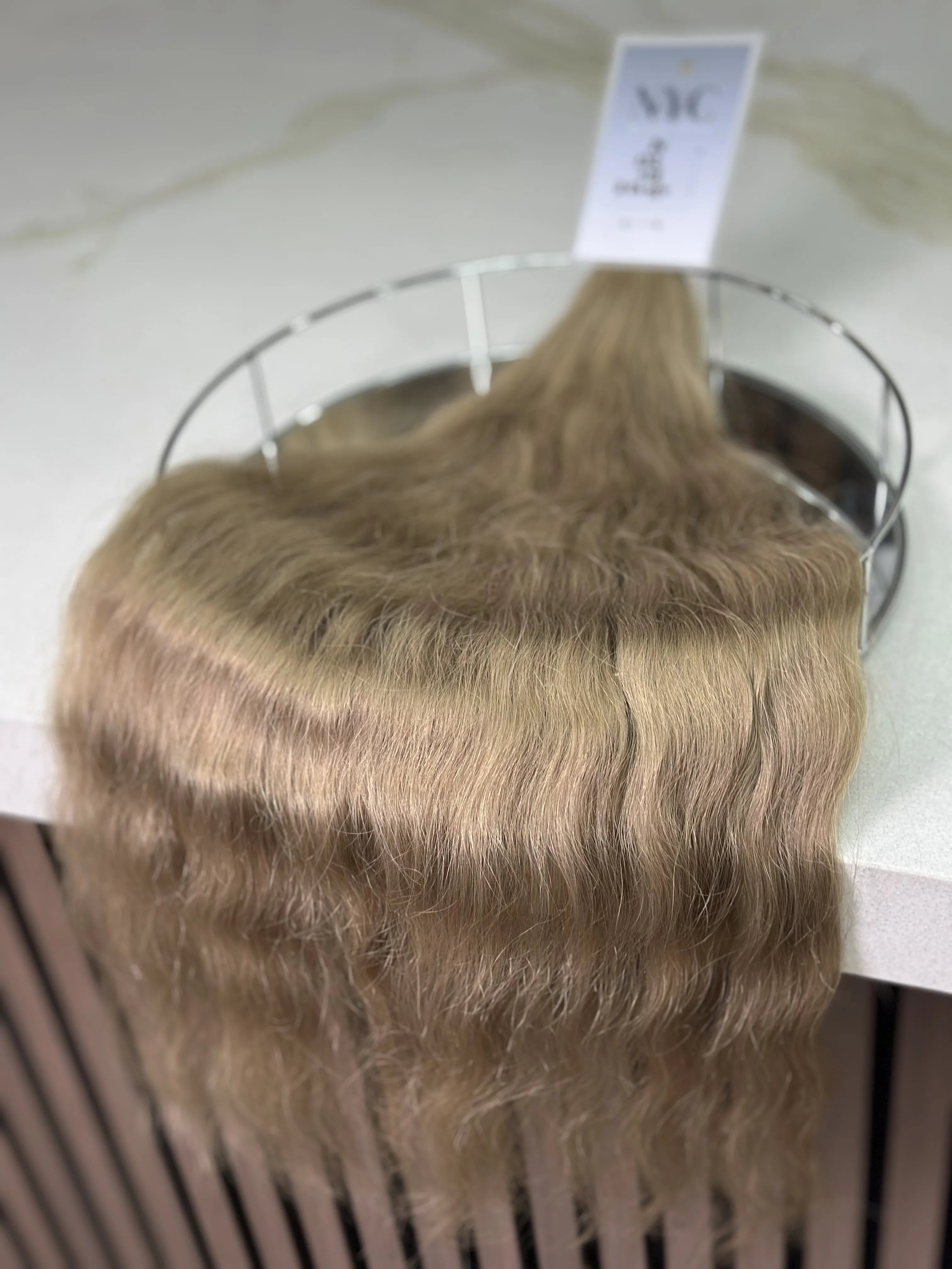 K-tip Slavic hair, colored, wavy 24 inch, 119gr, 232str - LUXHAIRNYCSHOP