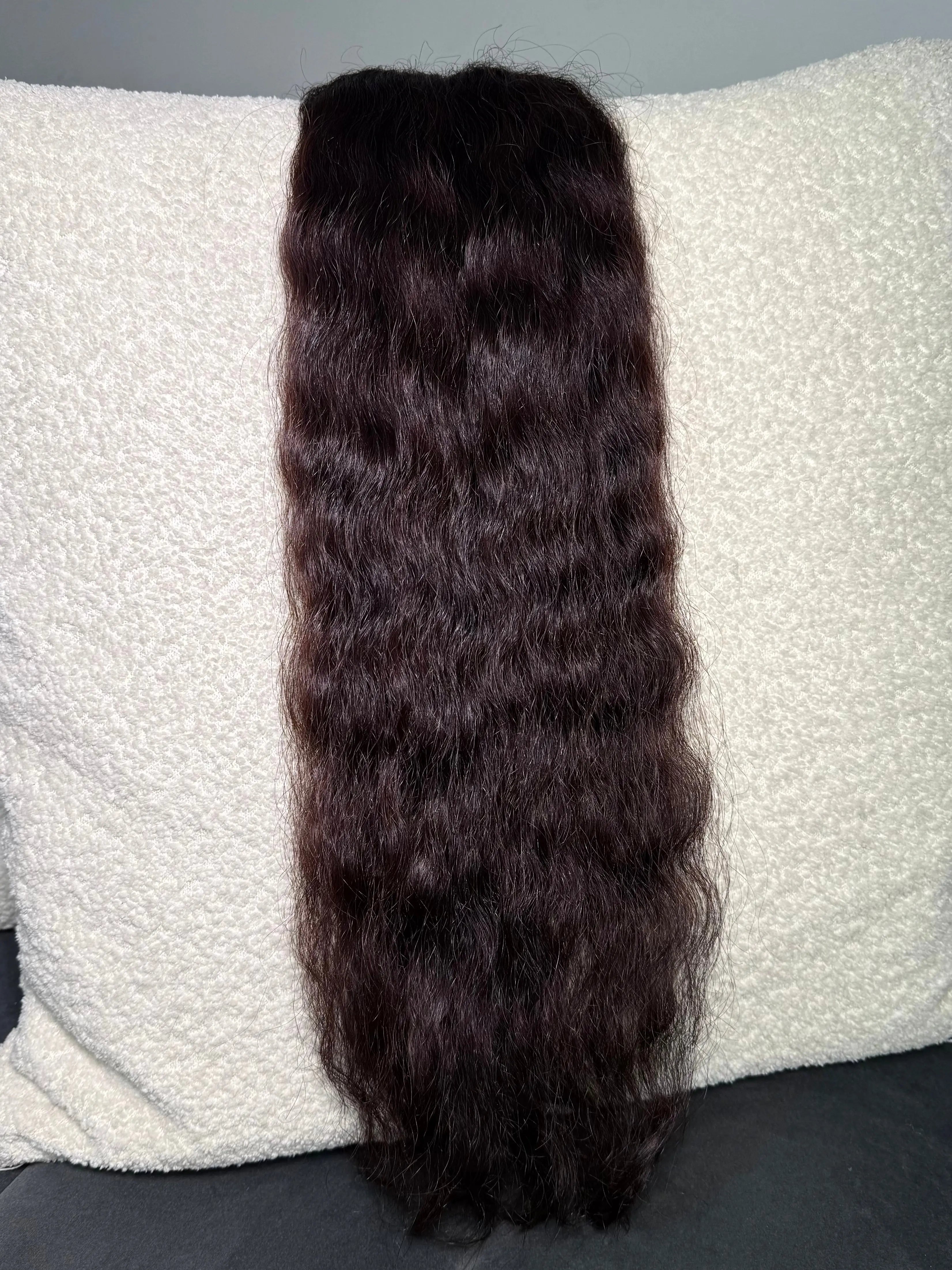 K-tip Slavic Hair Bundle - Mixed Colors, Curly/Wavy, 22 inch, 4 Pieces, 512gr Total LUXHAIRNYCSHOP