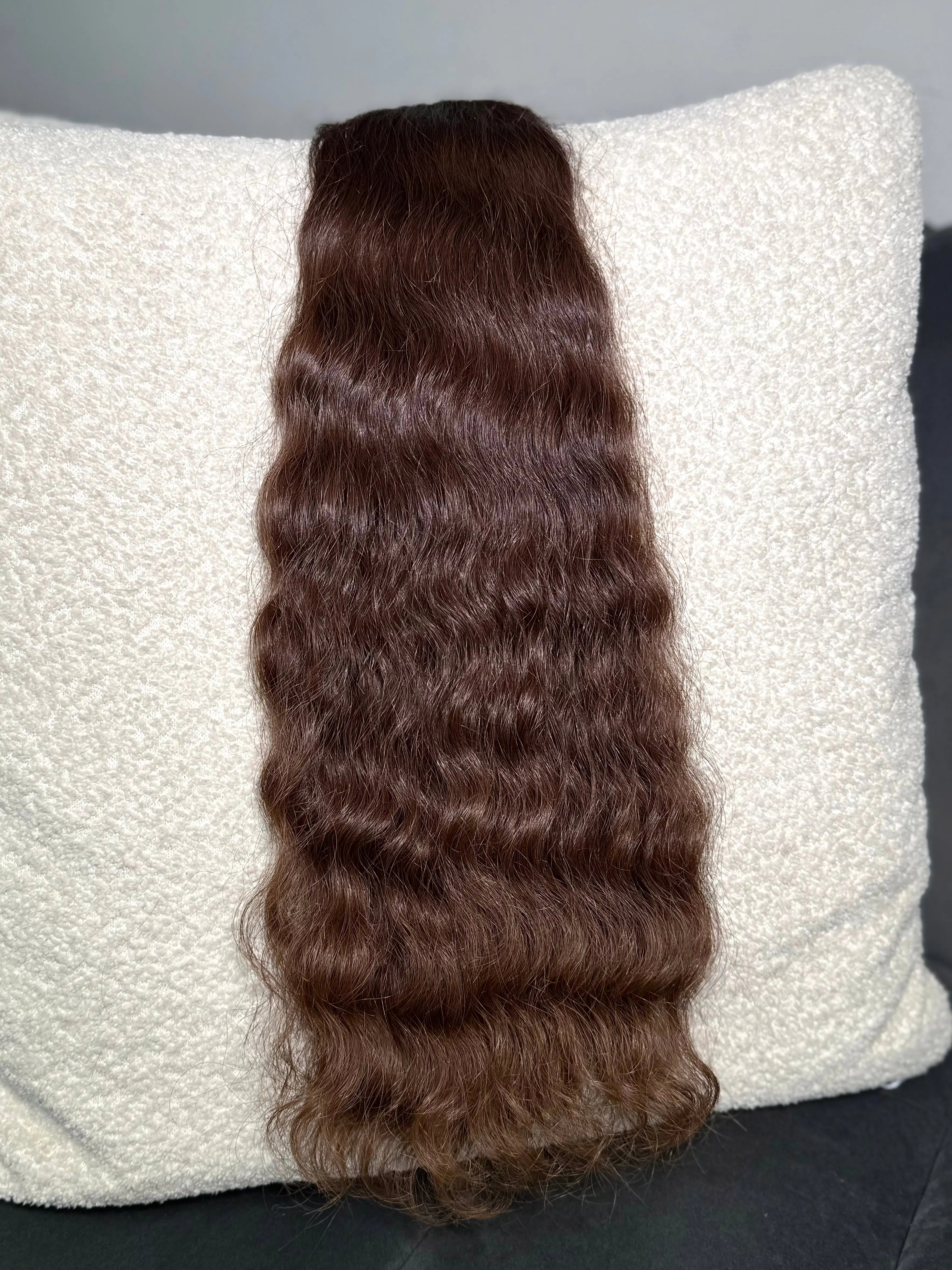 K-tip Slavic Hair Bundle - Mixed Colors, Curly/Wavy, 22 inch, 4 Pieces, 512gr Total LUXHAIRNYCSHOP